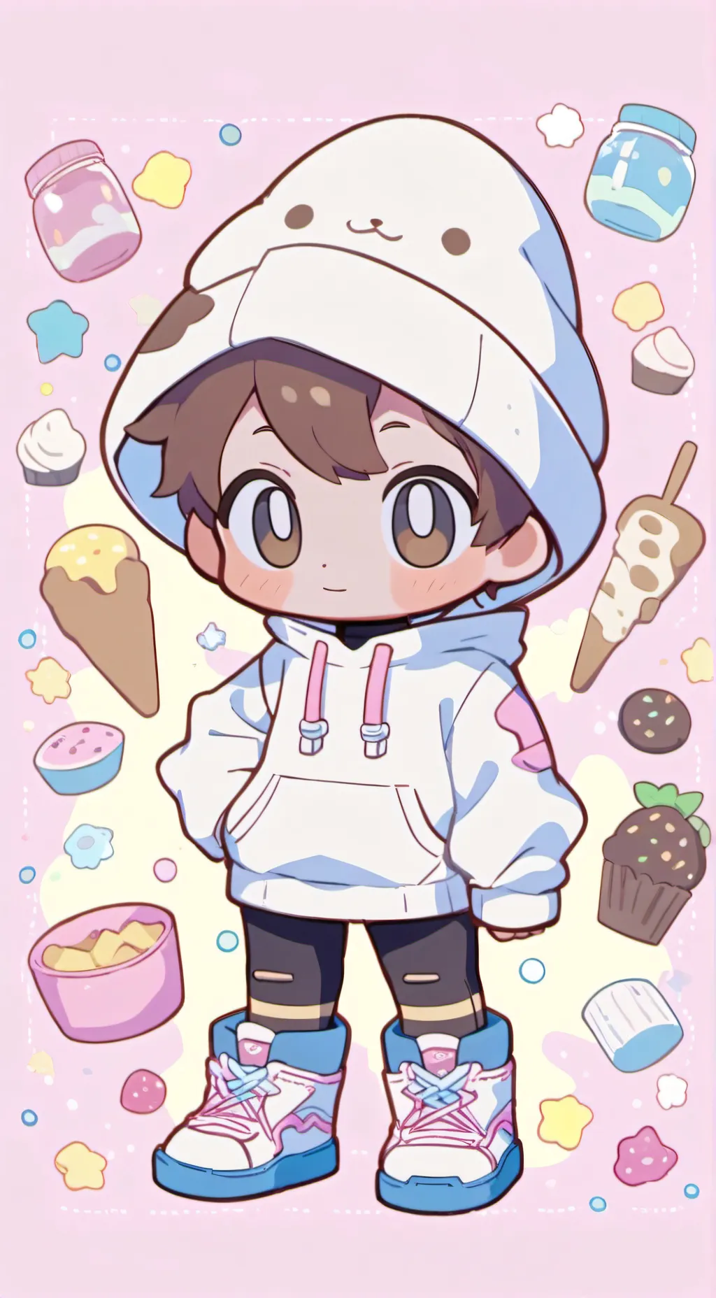 ai character: Cosmo background