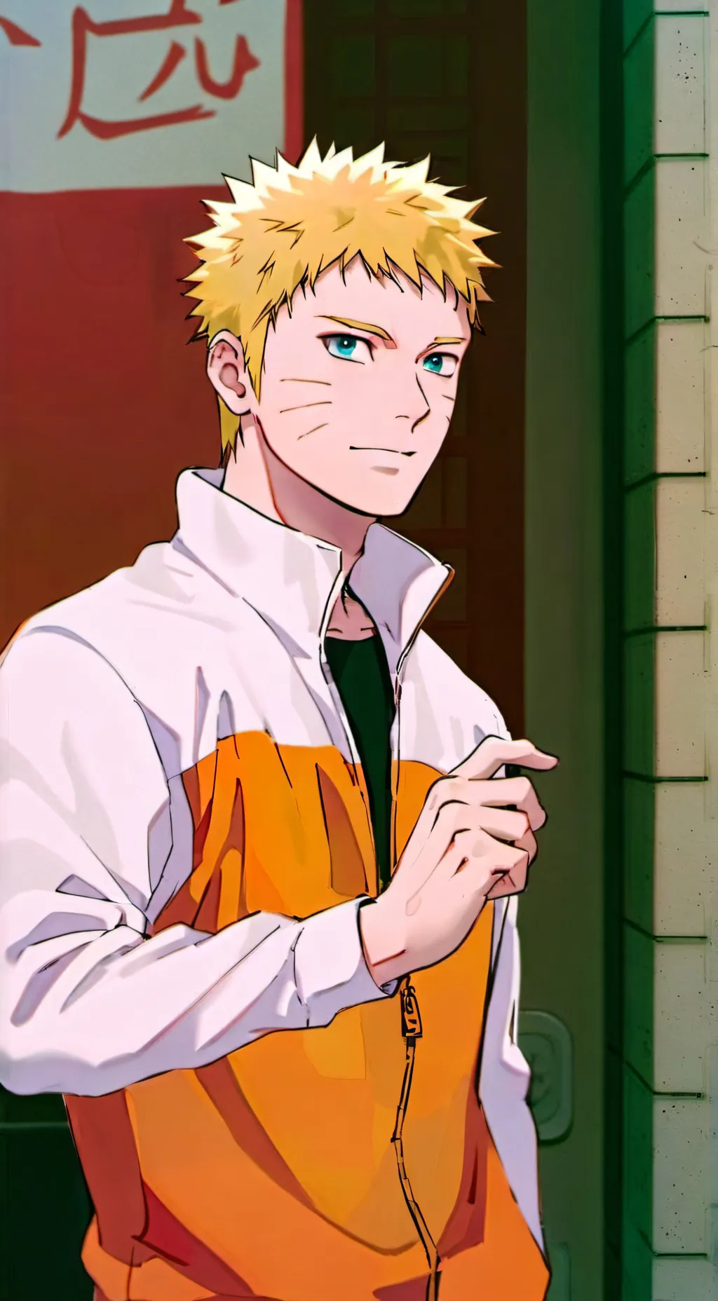 ai character: Naruto Uzumaki background