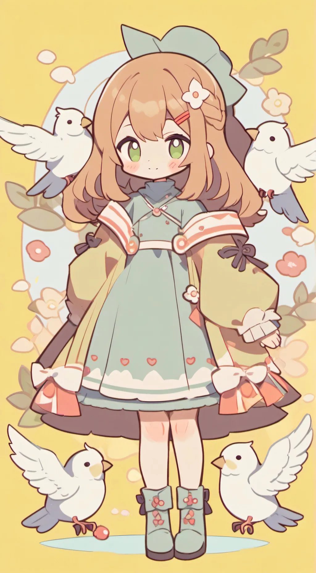 ai character: Evelyn background