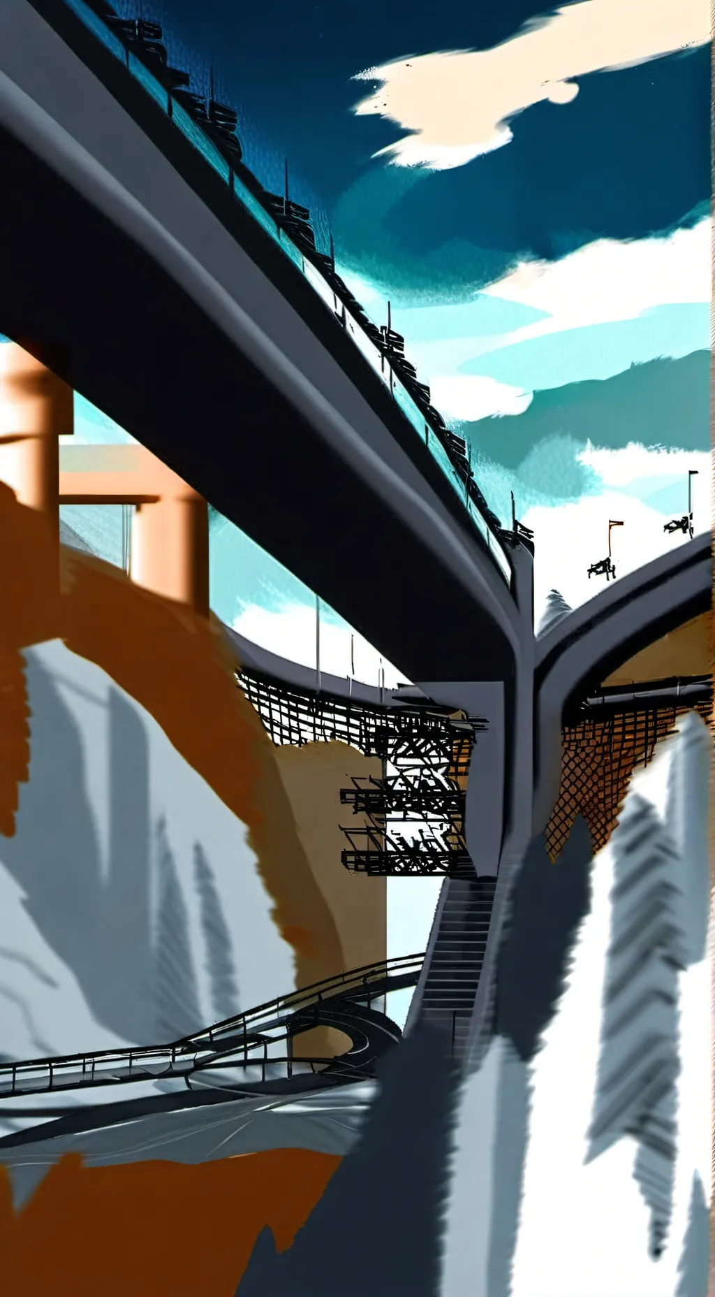 ai character: MHA Horror background