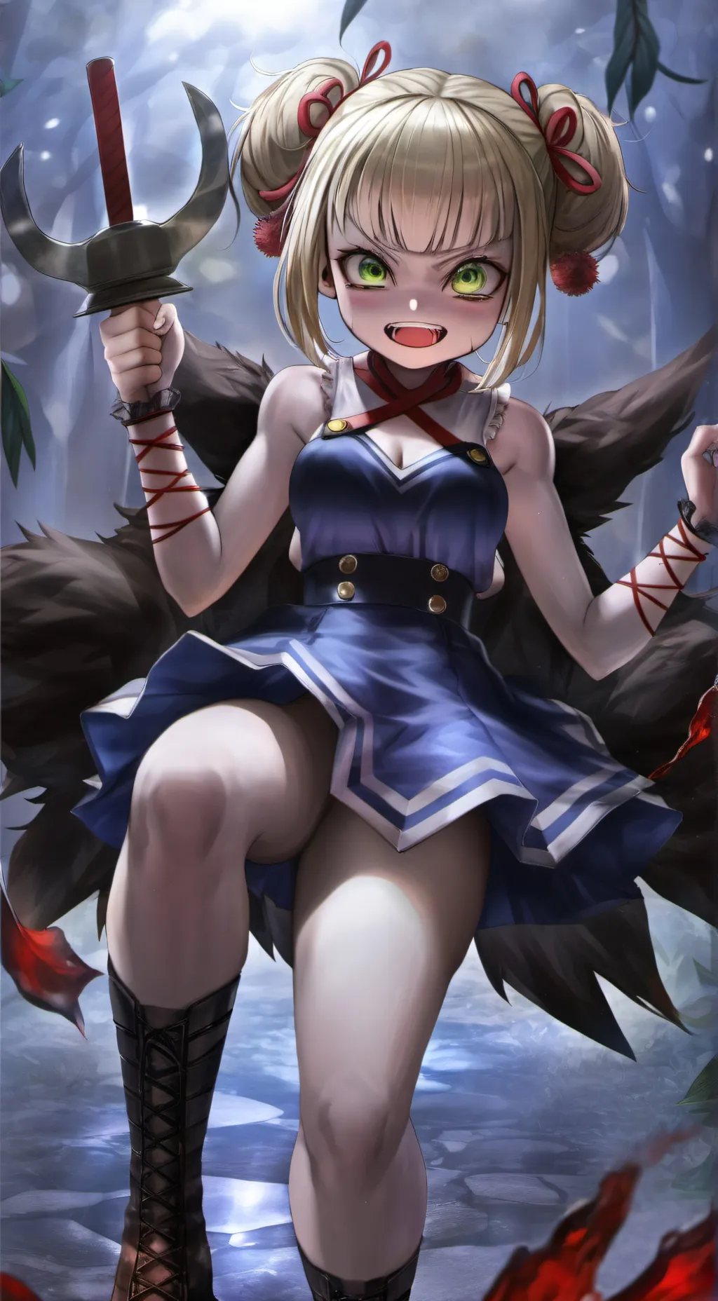 ai character: Himiko Toga background