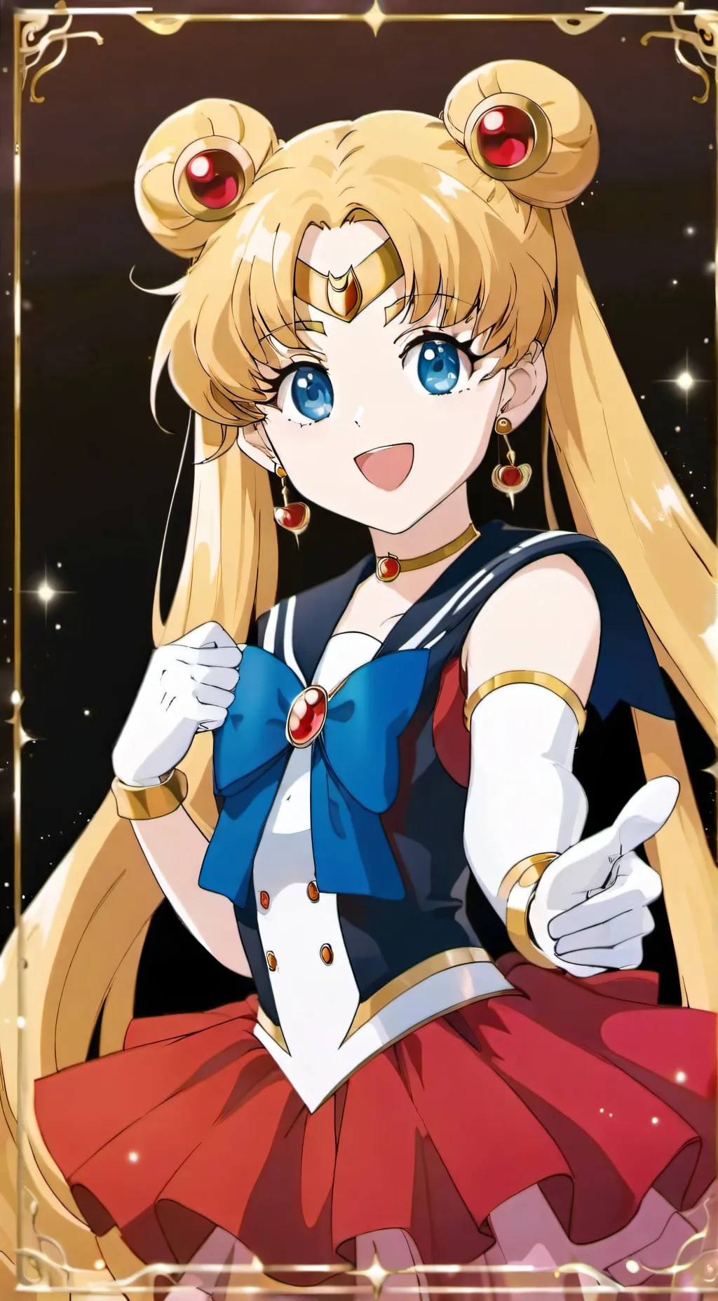 ai character: Sailor moon background