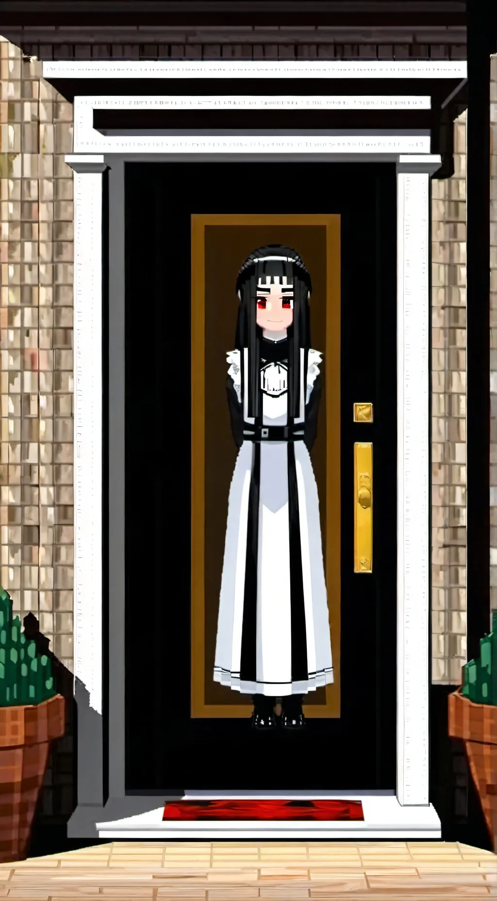 ai character: Panda Girl background
