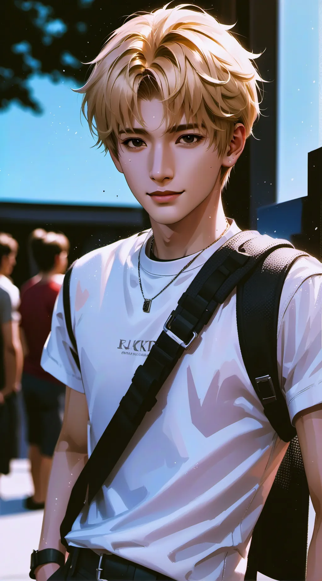 ai character: Hugo background