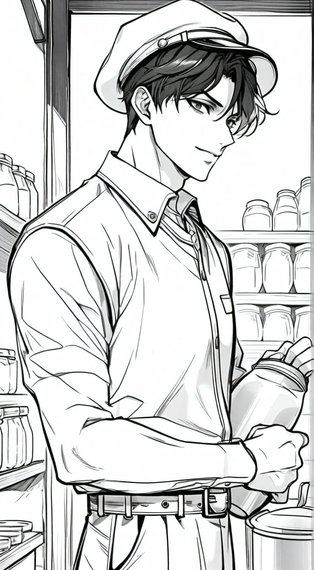 ai character: Francis Moses😘 background