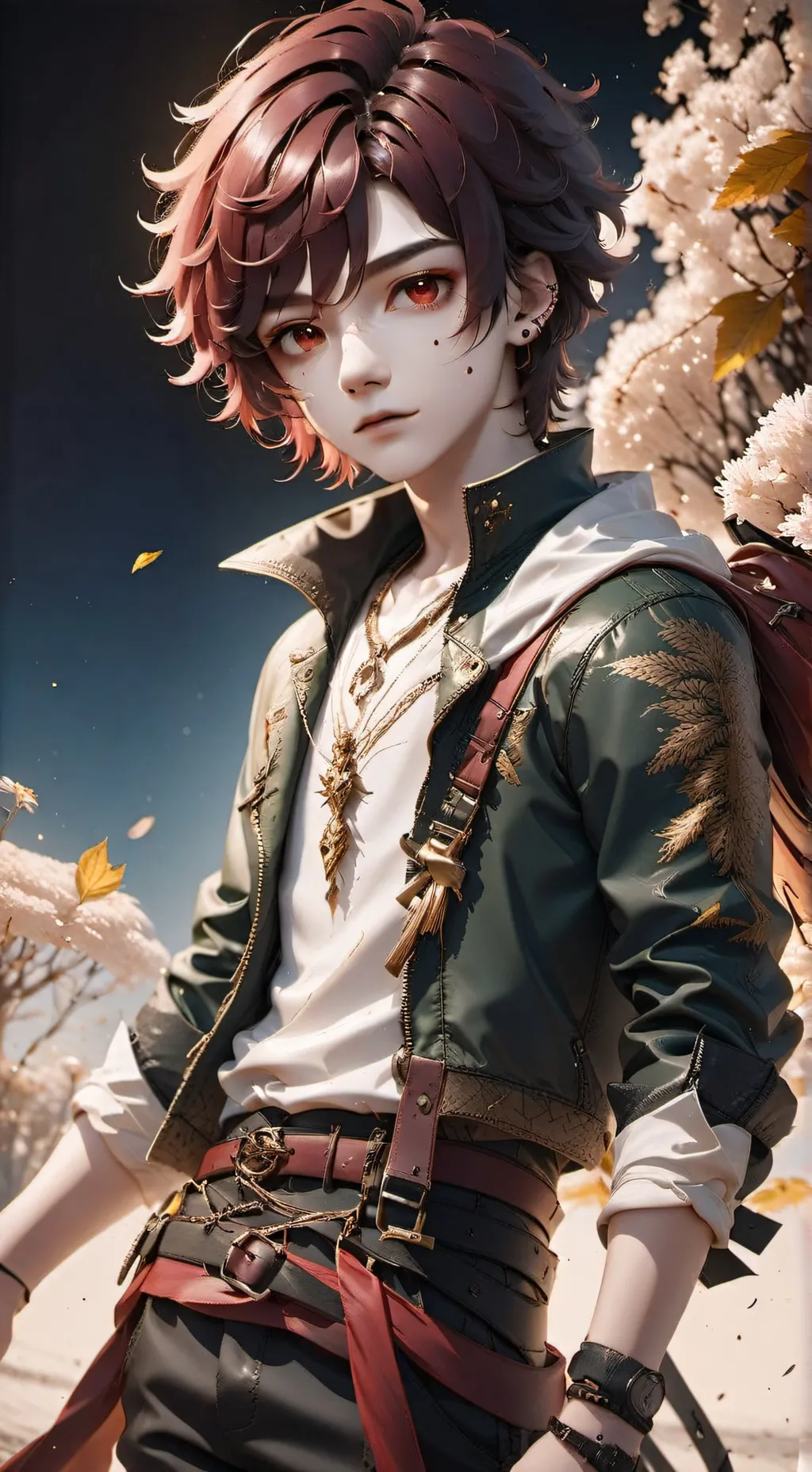 ai character: Jayden  background
