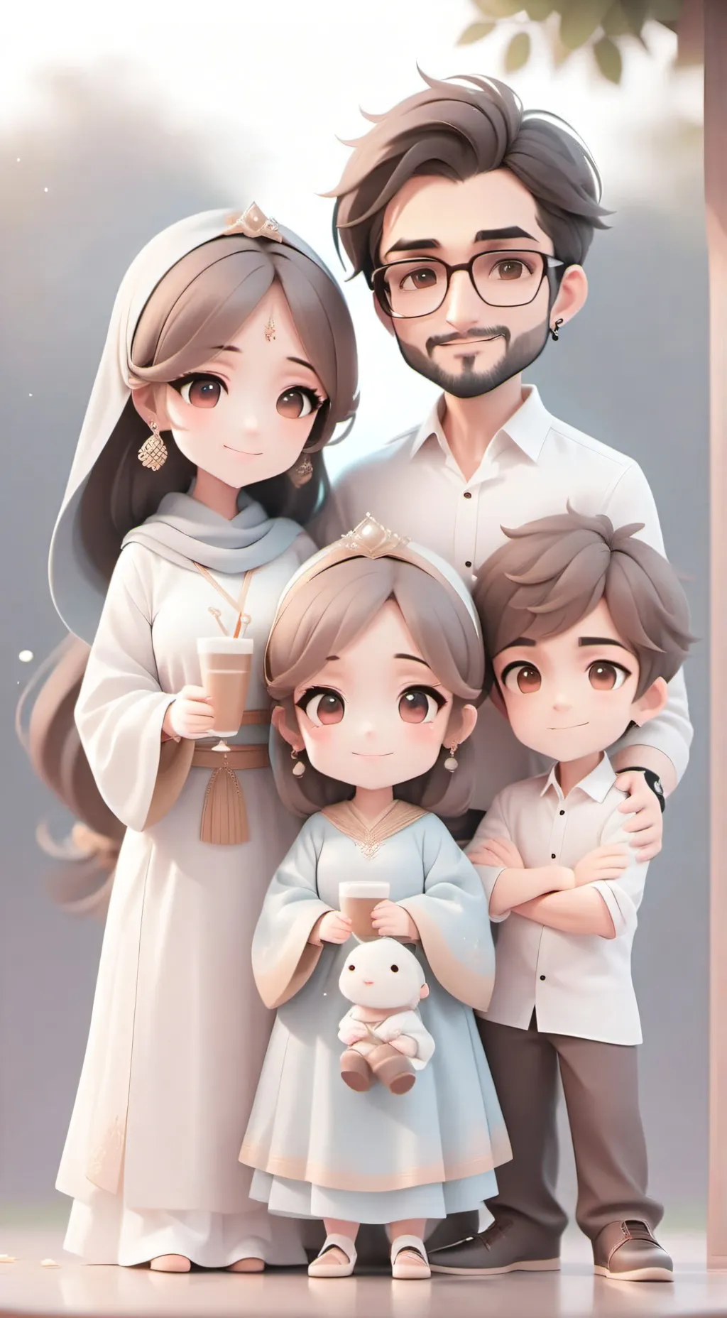 ai character: Family background