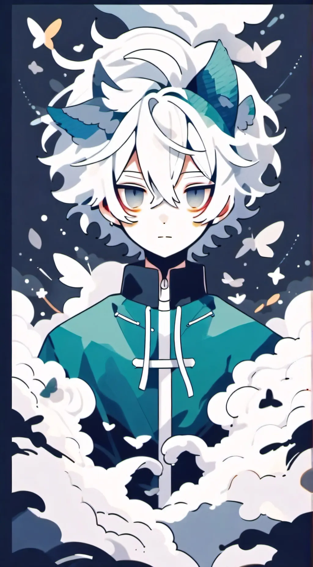 ai character: fox background