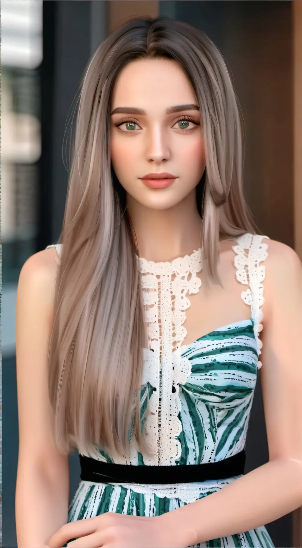 ai character: luna background