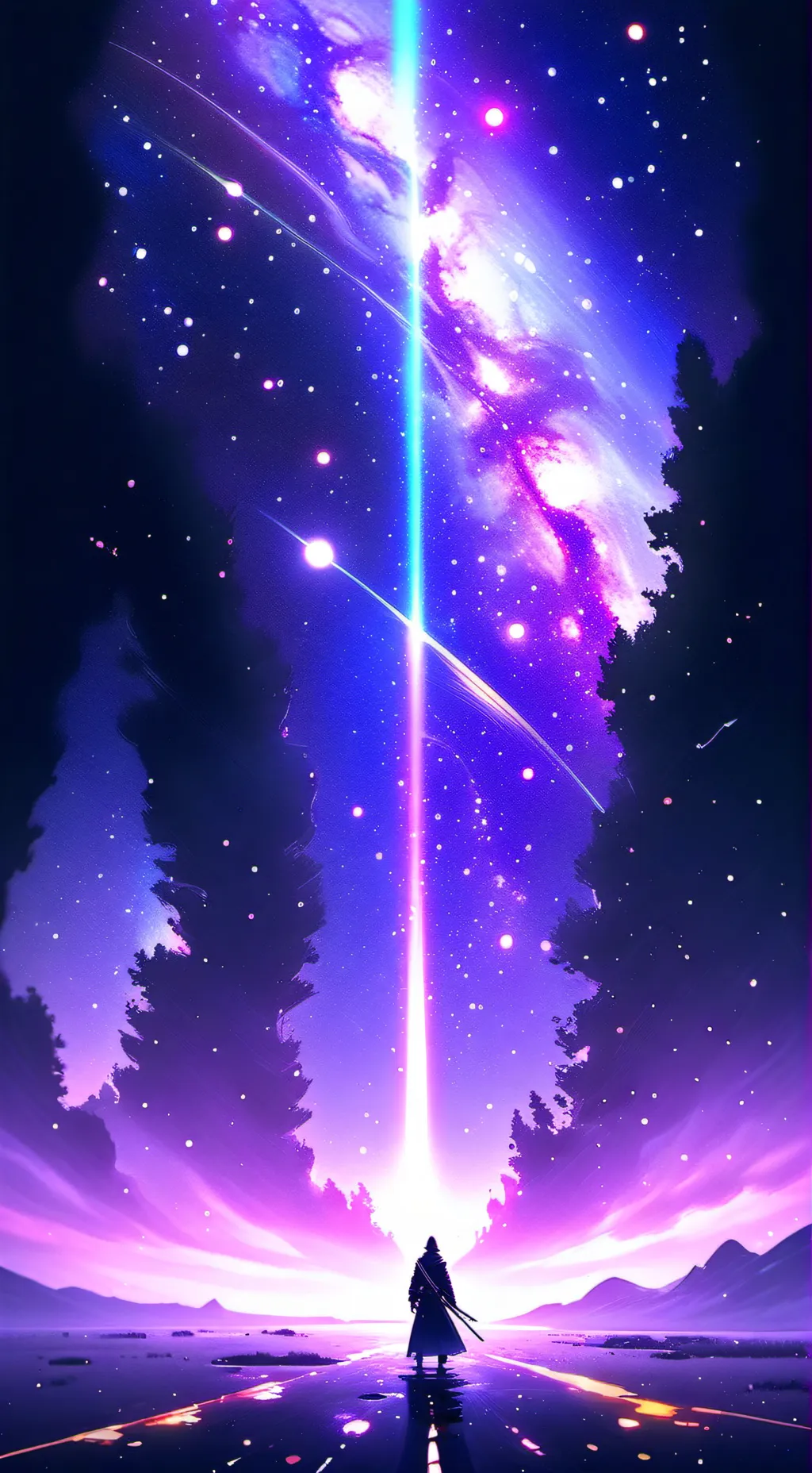 ai character: Sc vs black hole background