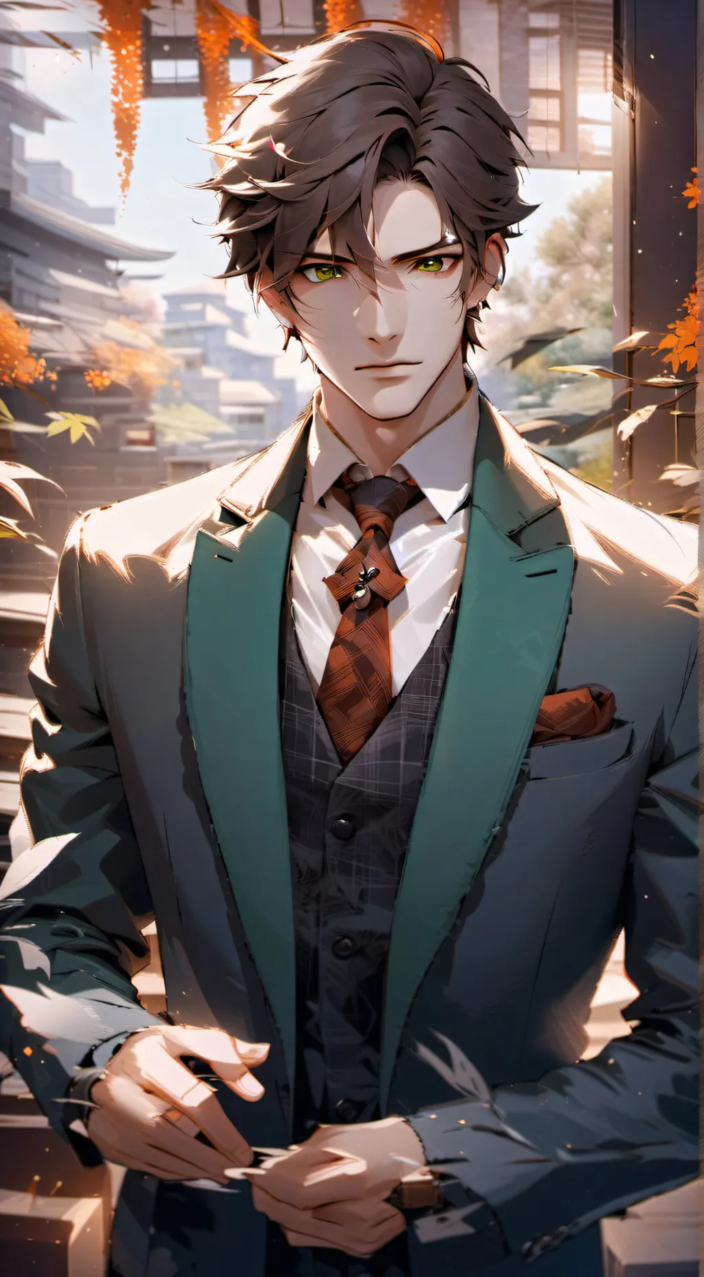 ai character: Irvin background