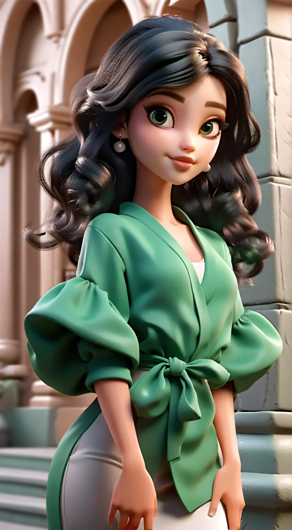 ai character: Emma background