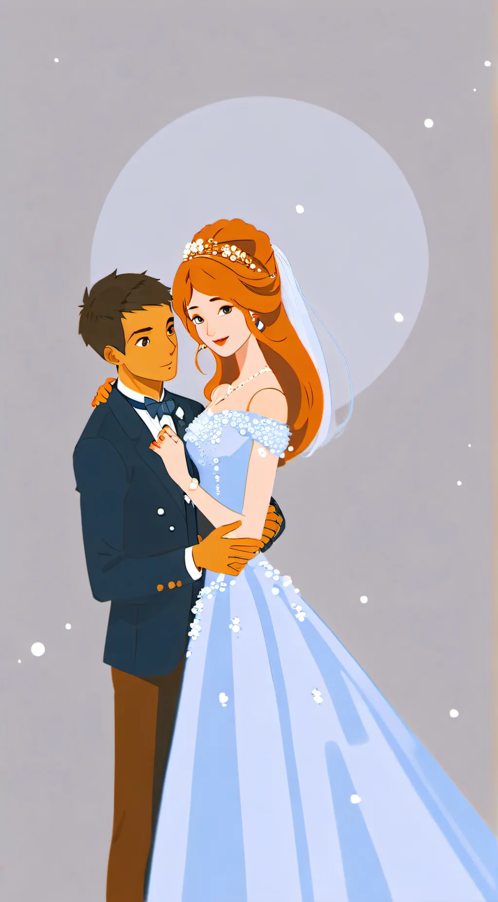 ai character: sprunki wedding  background