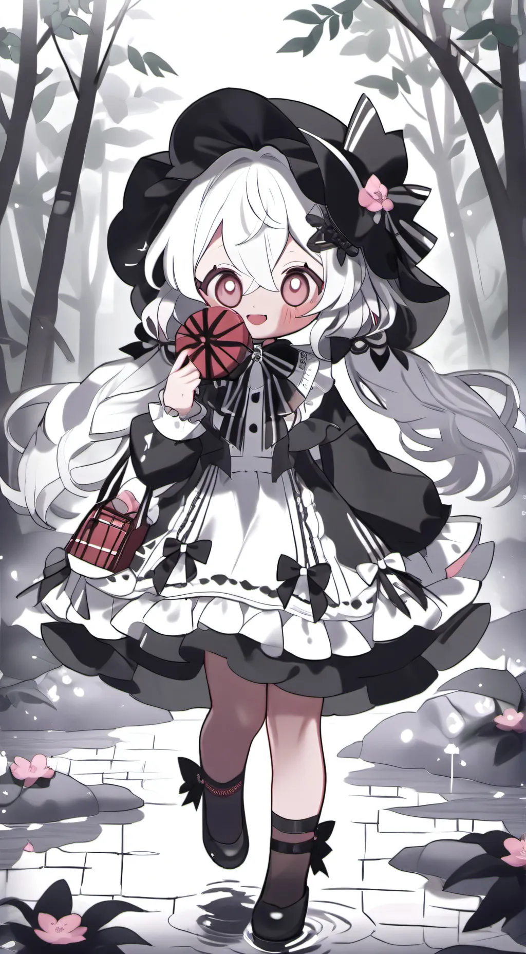 ai character: Azure background