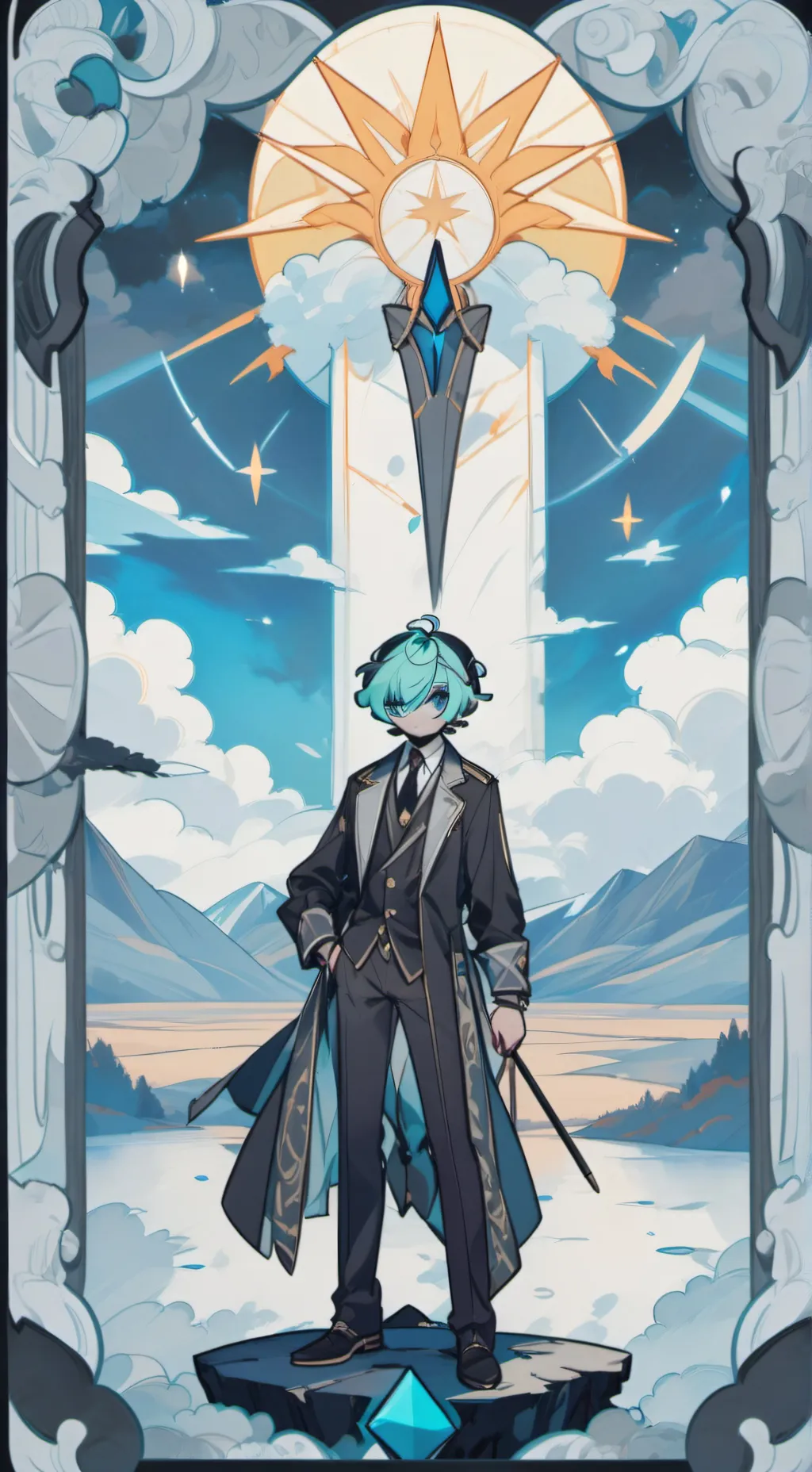 ai character: forsaken infection background