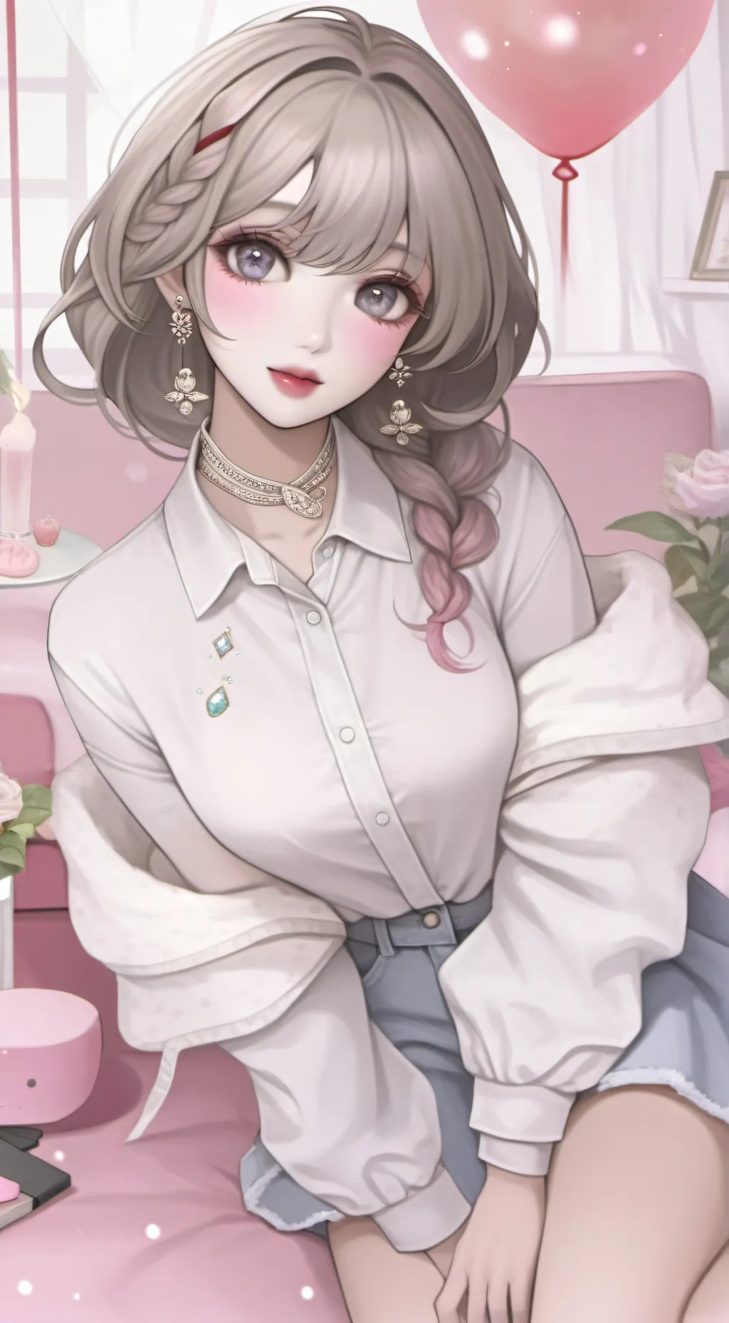 ai character: Daisy  background