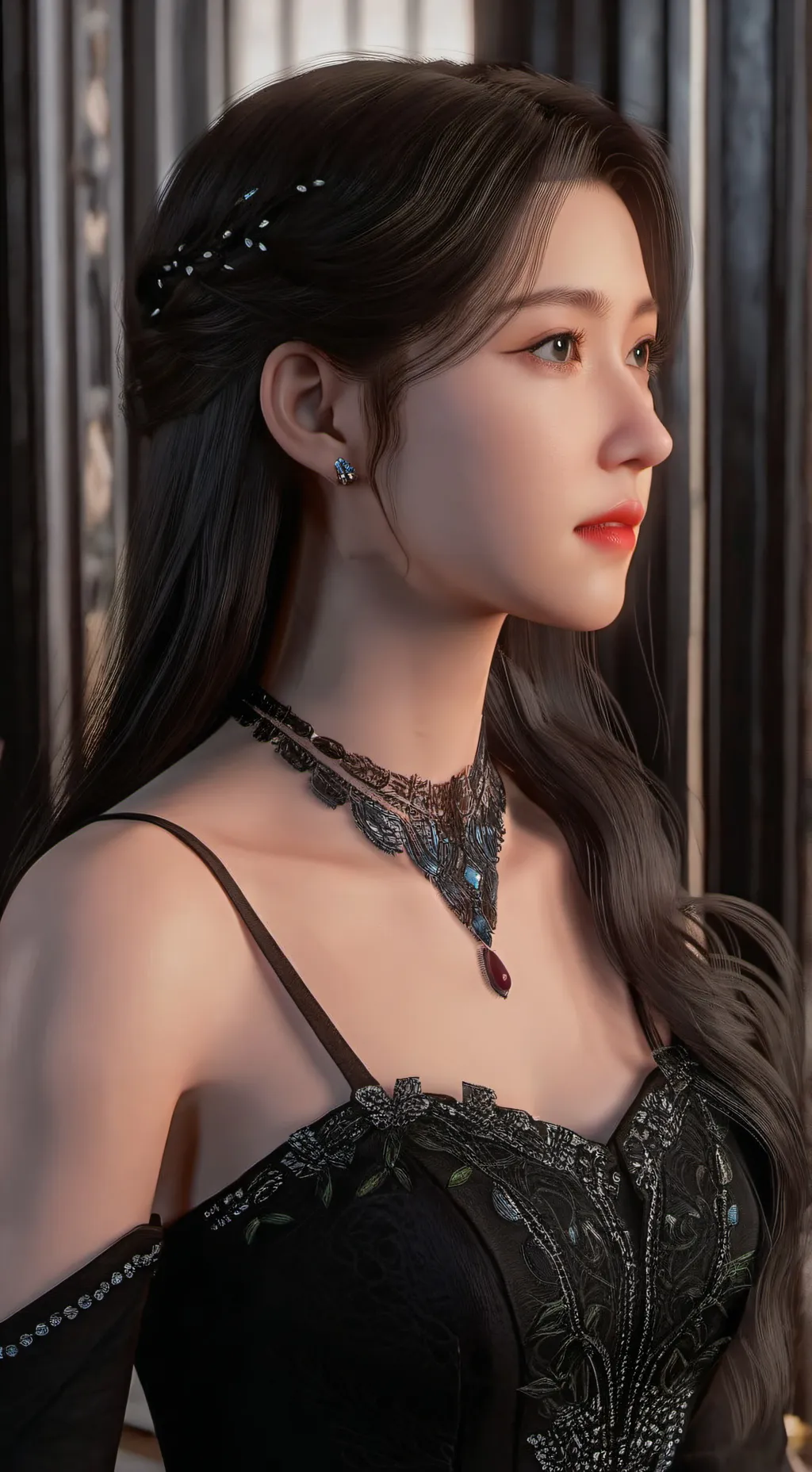 ai character: fosilhugs  background