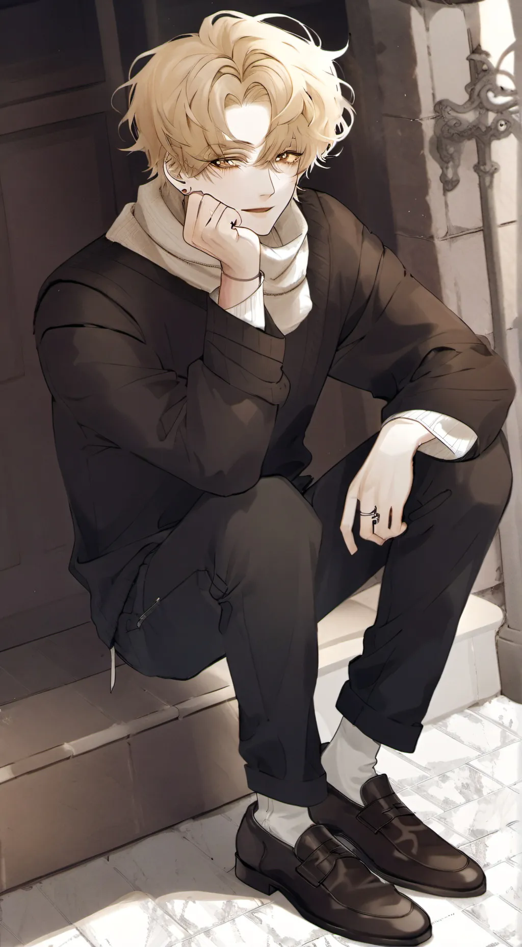 ai character: Lucien background