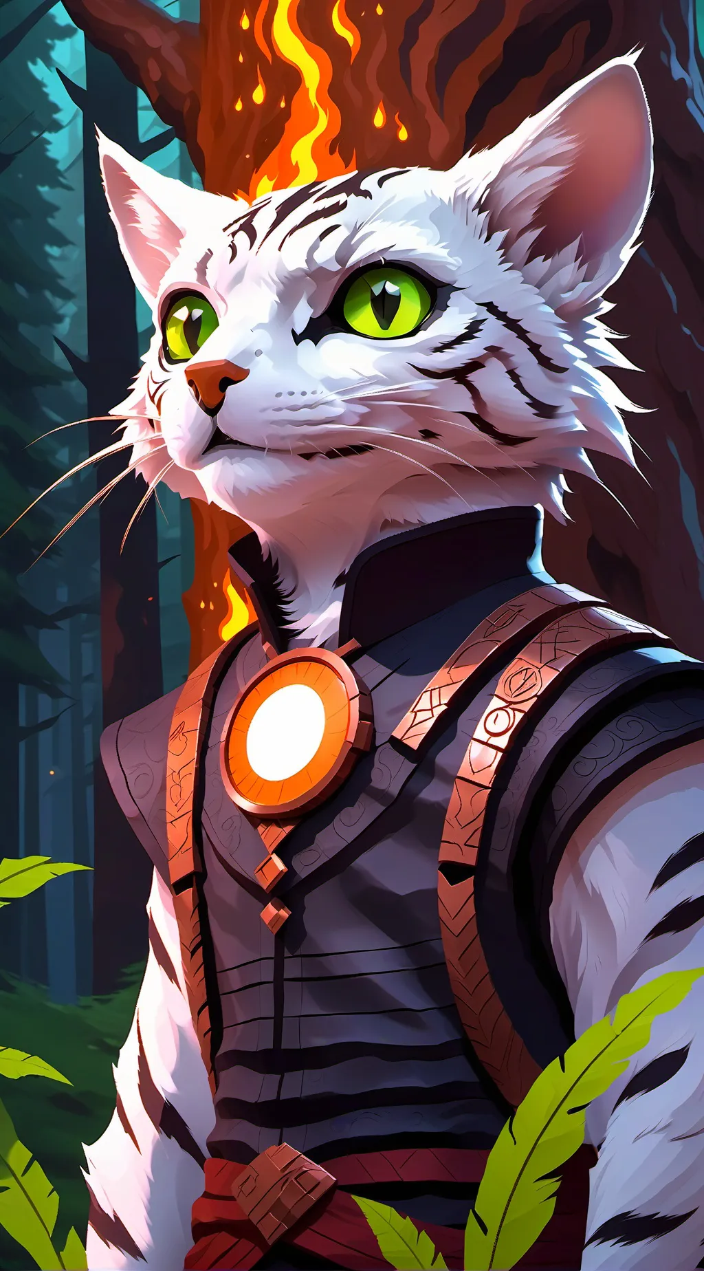 ai character: Firestar background