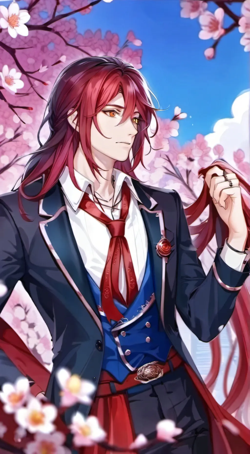 ai character: Hyoma Chigiri background