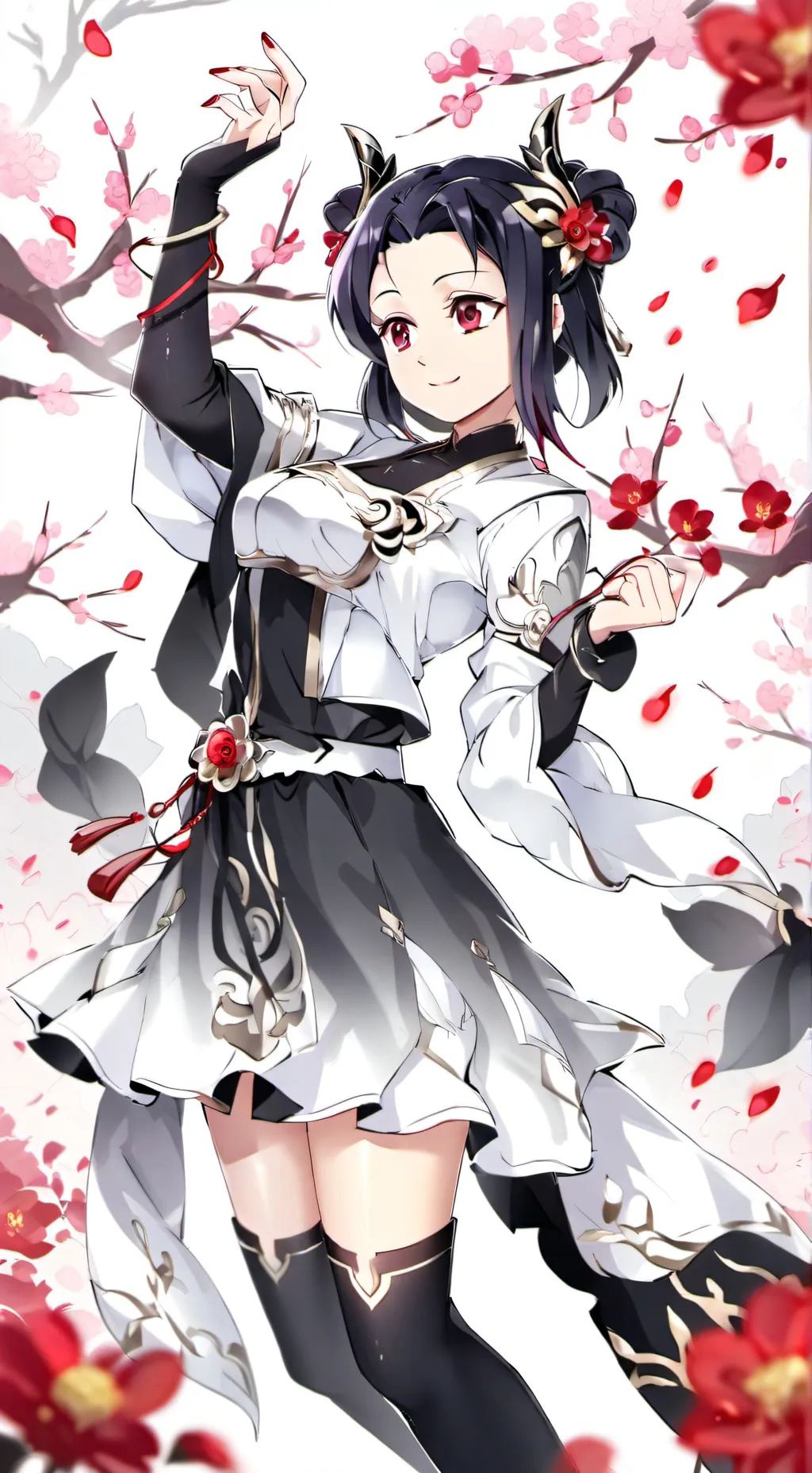 ai character: hashiras  background