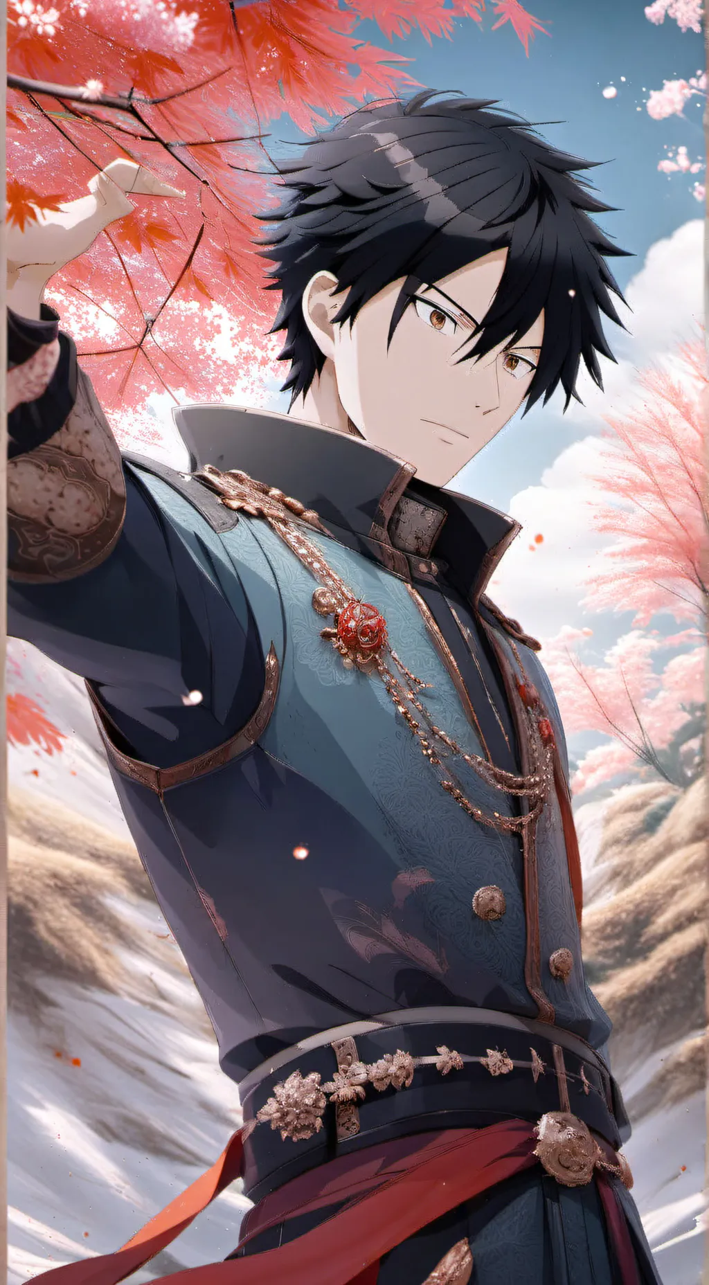 ai character: megumi  background