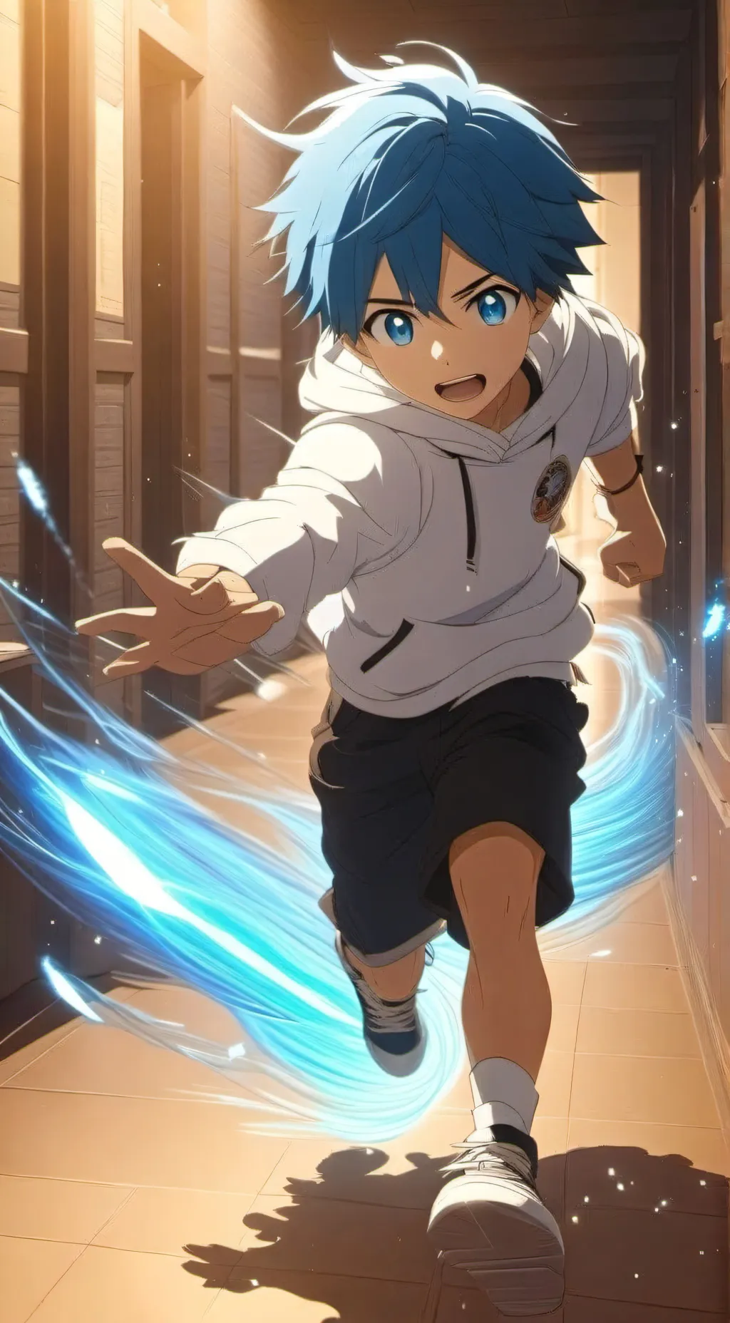 ai character: Brady  background