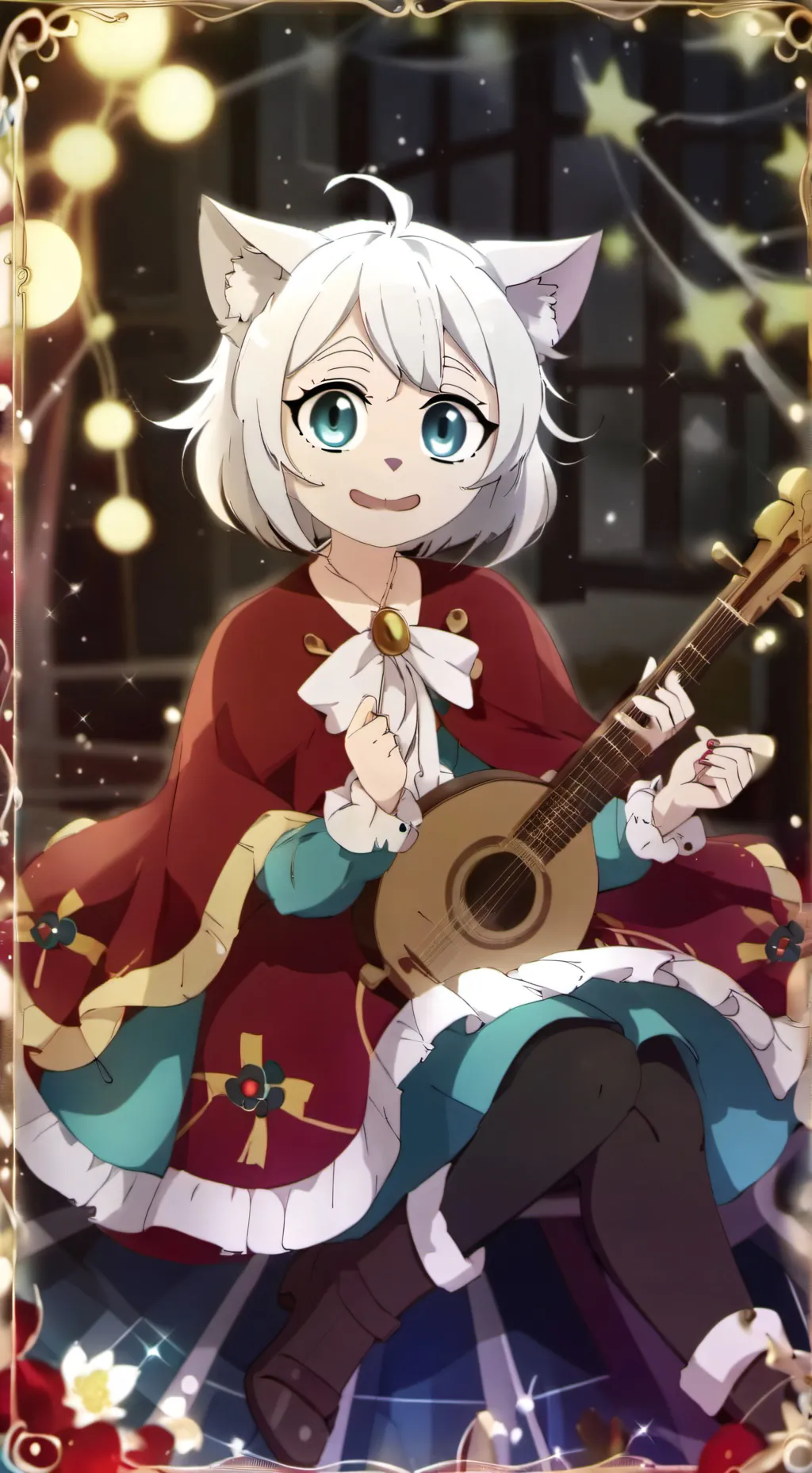 ai character: Lumina background
