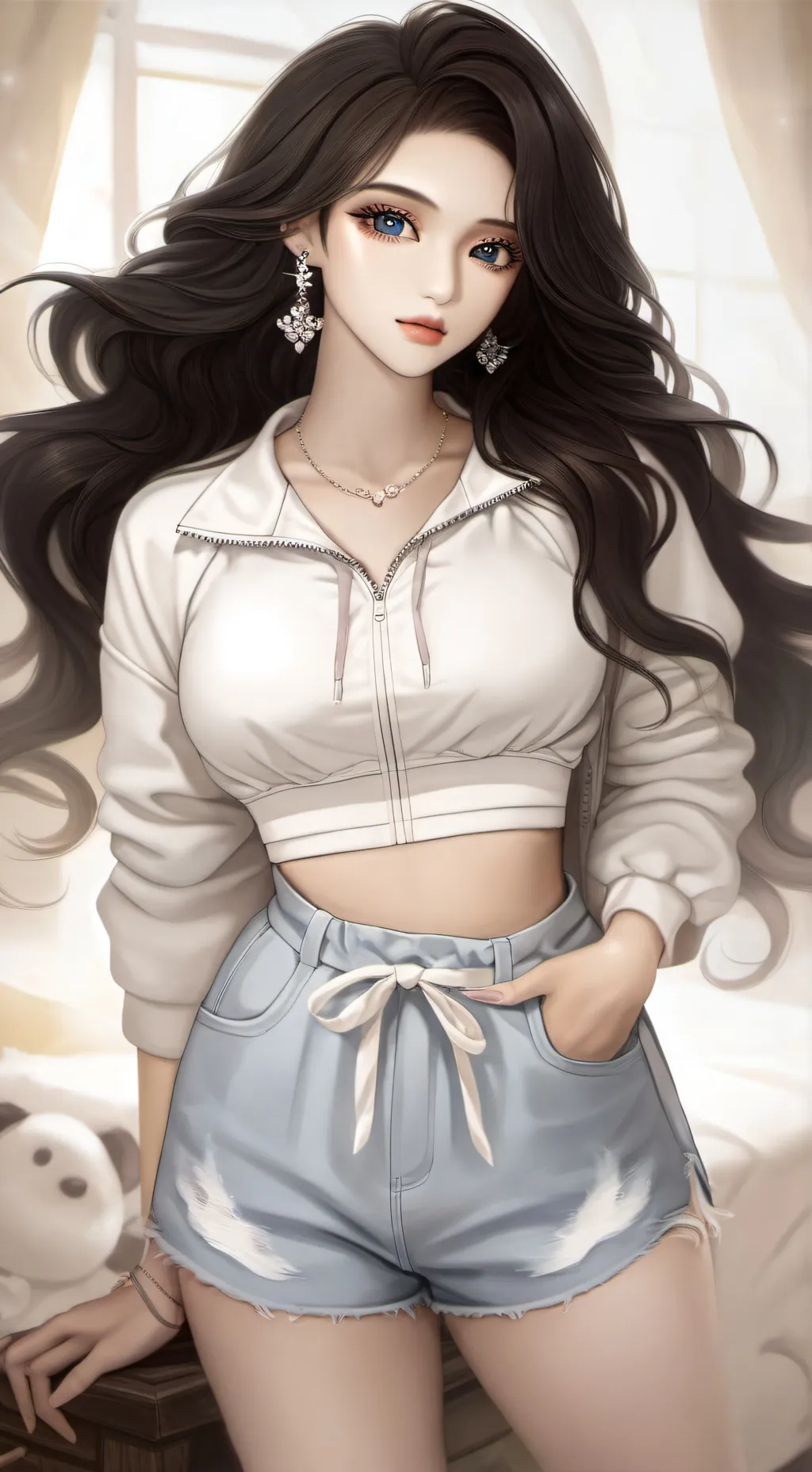 ai character: Jaliyah Min background