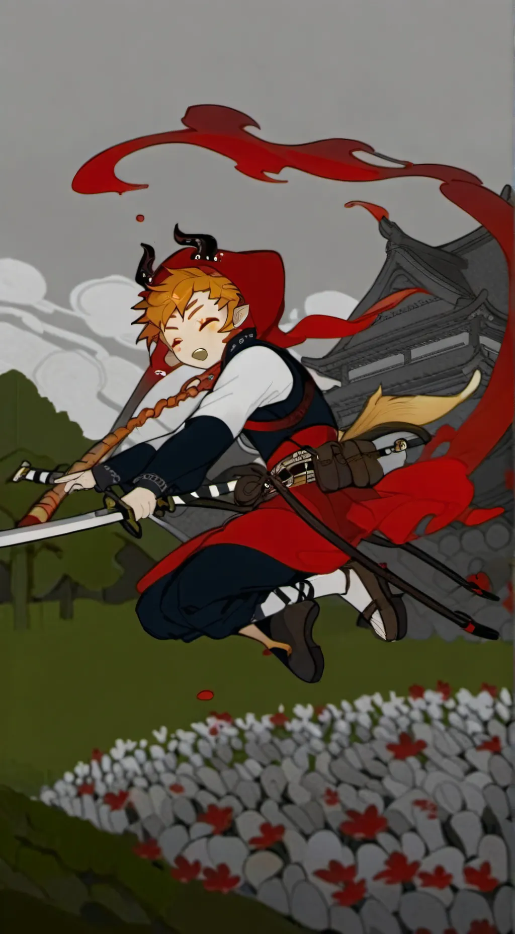 ai character: Toya background