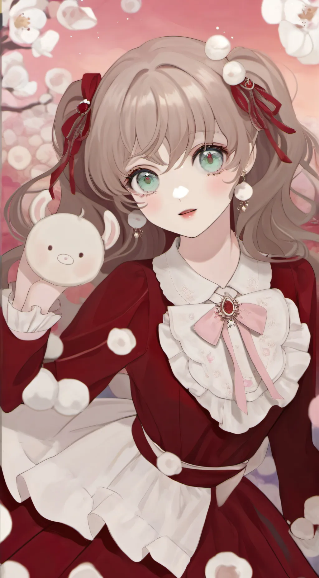 ai character: Lily  background