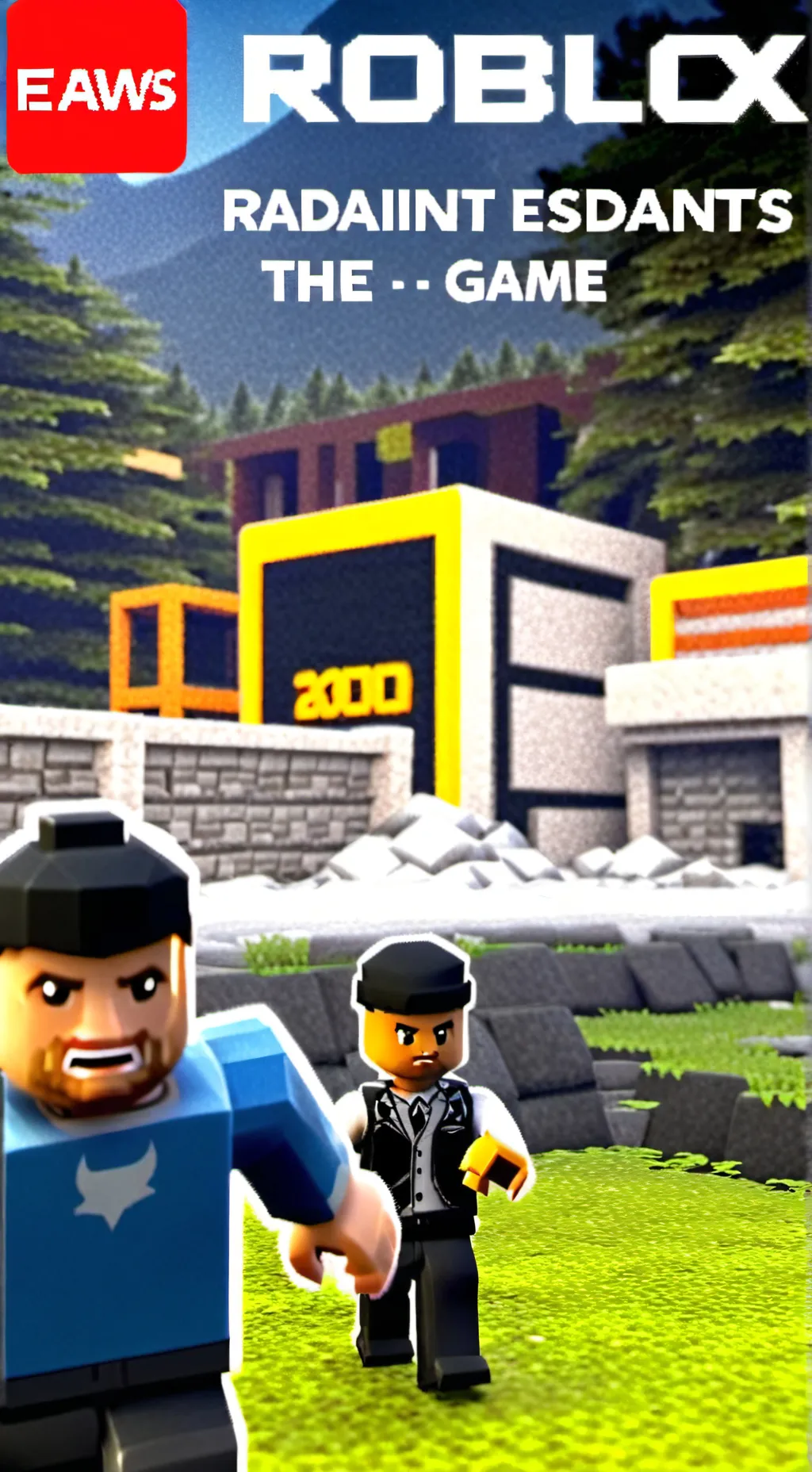 ai character: radiant residents! background