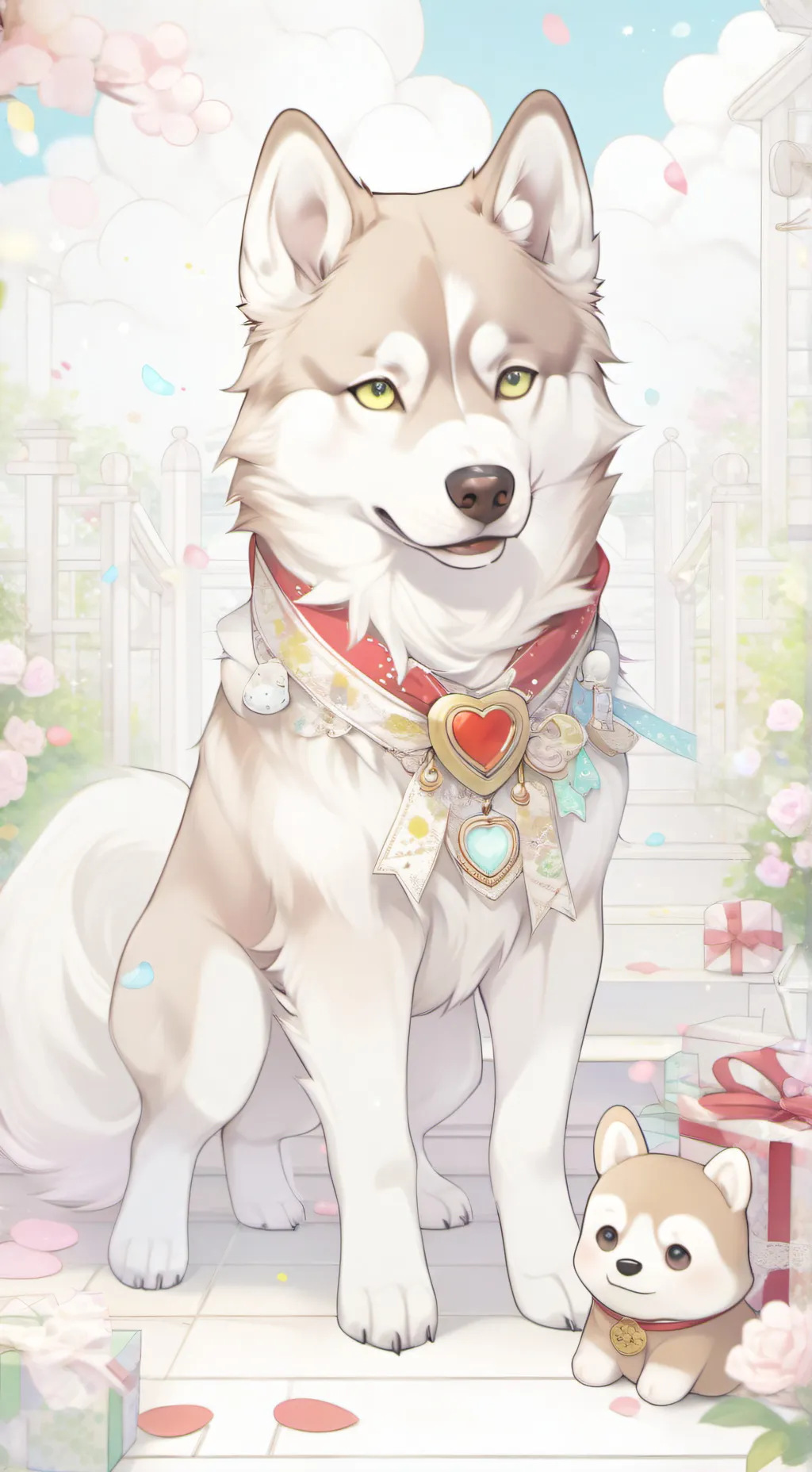 ai character: DW PICK ME LOL background