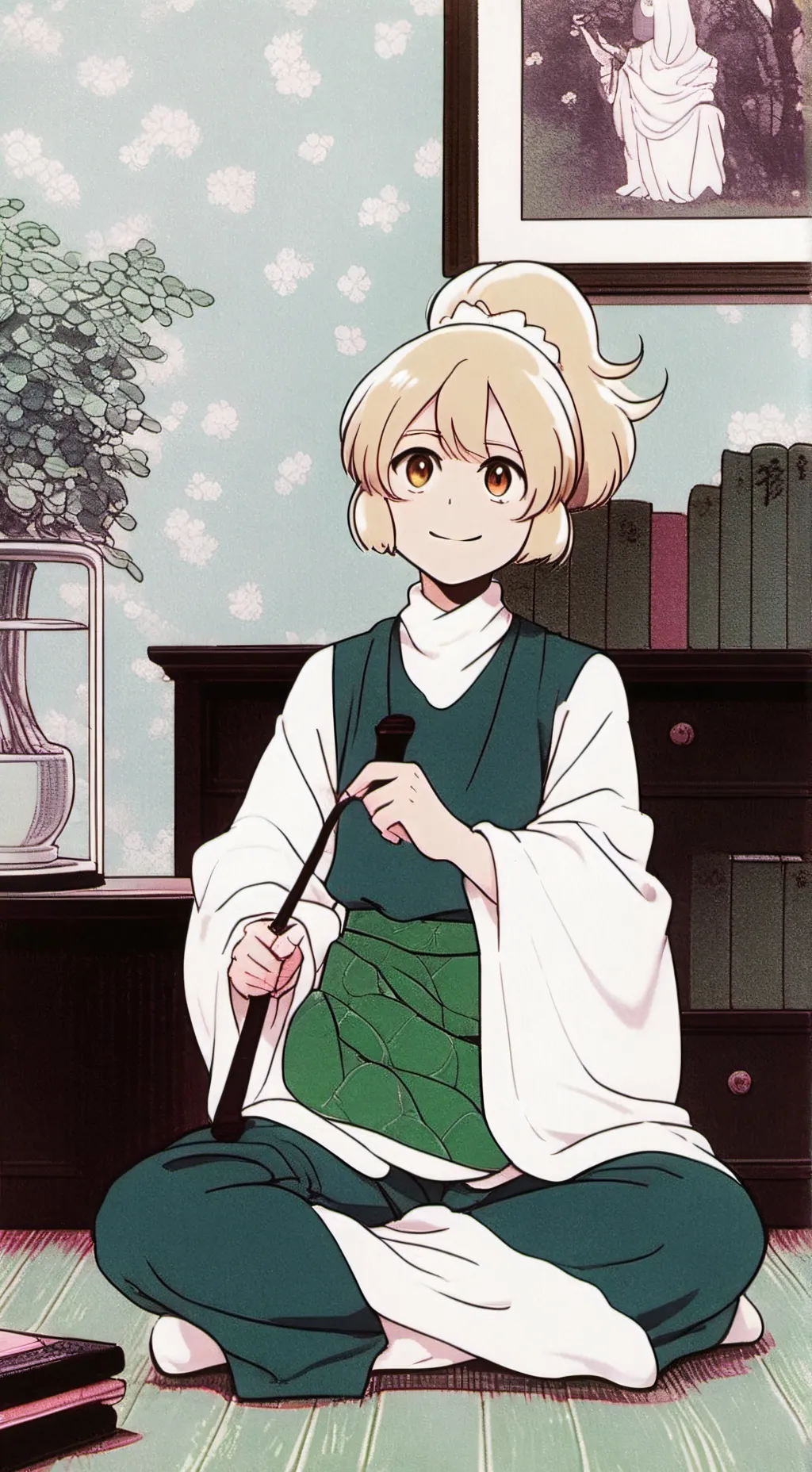 ai character: shinshi kiou background
