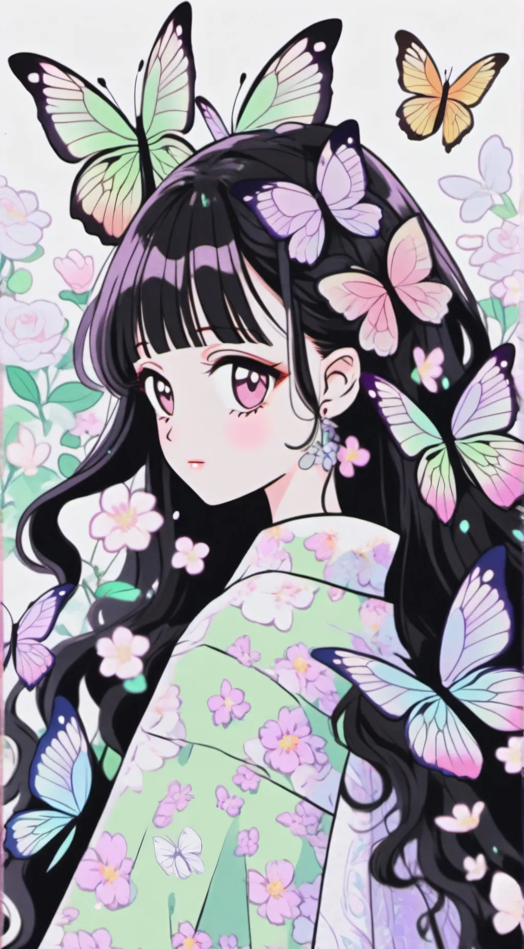 ai character: kny background