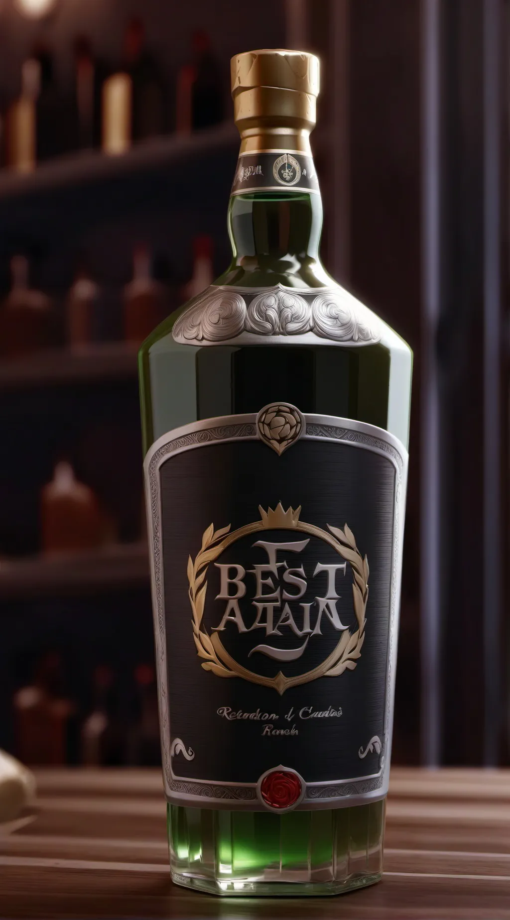 ai character: Alcohol despechado background