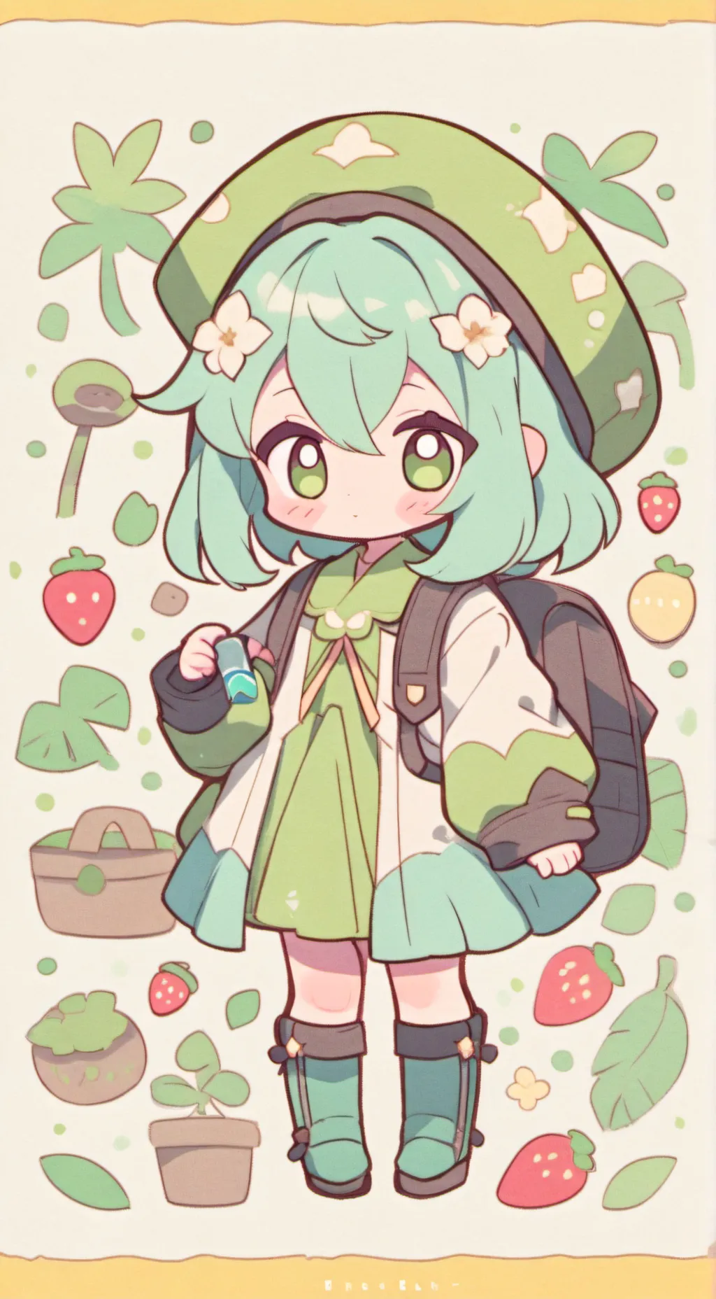 ai character: tu prima lesbiana♡ background