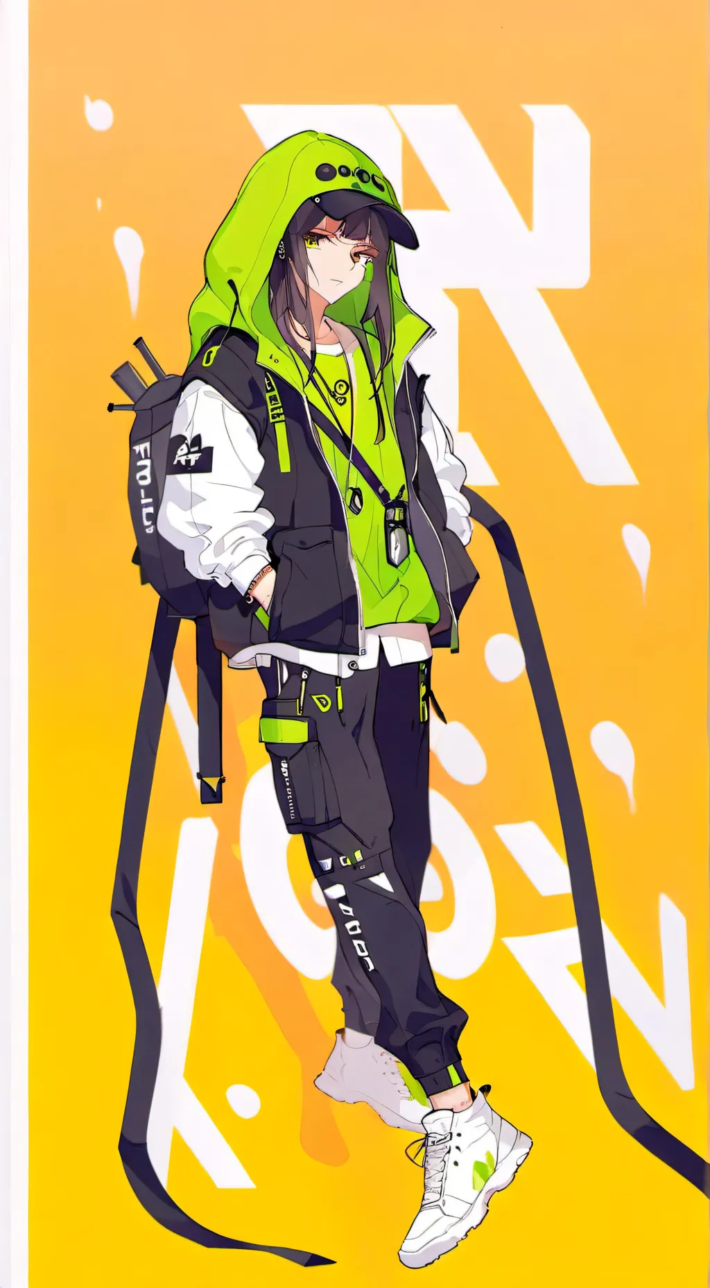 ai character: Lesley background