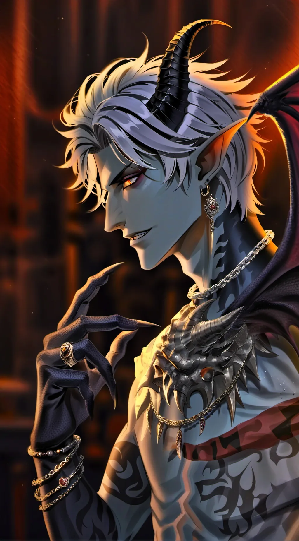 ai character: Hugh Manne background