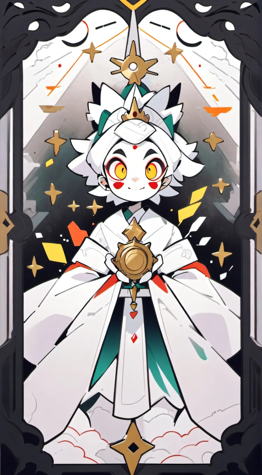 ai character: lucifer! background