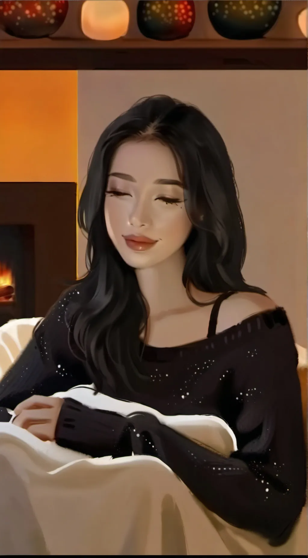 ai character: Lily moonstar background