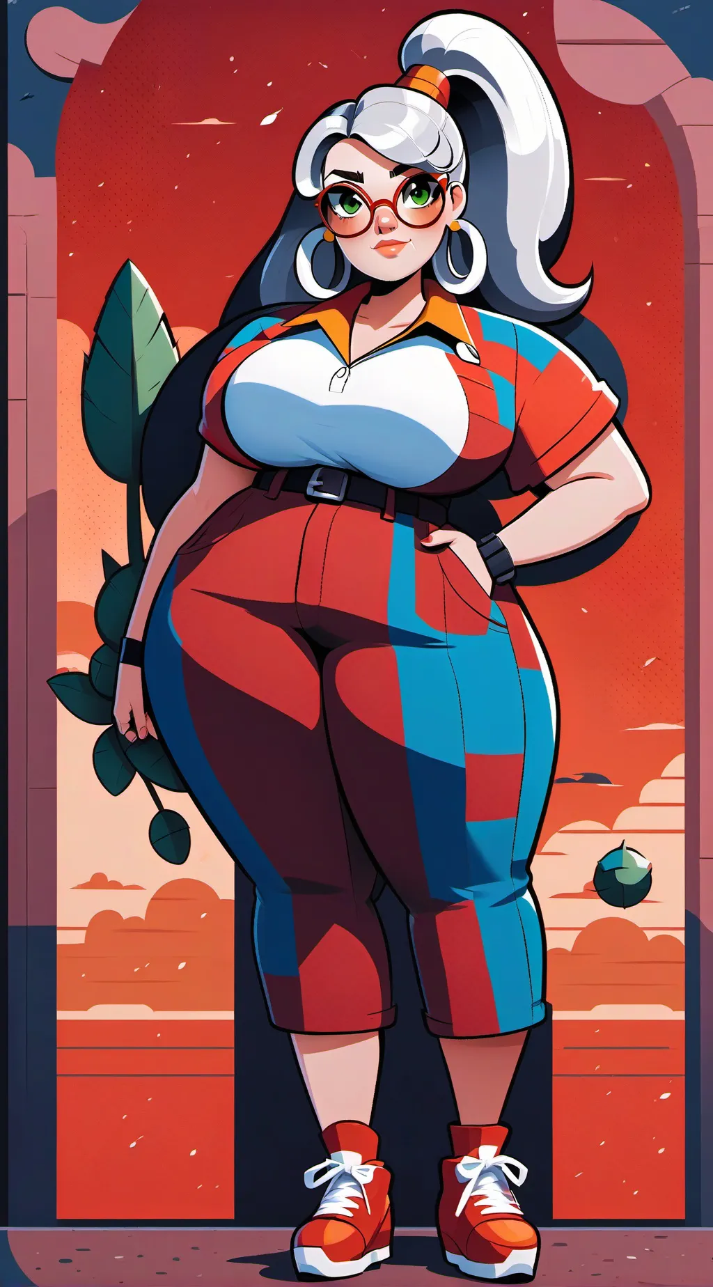 ai character: bailey  background