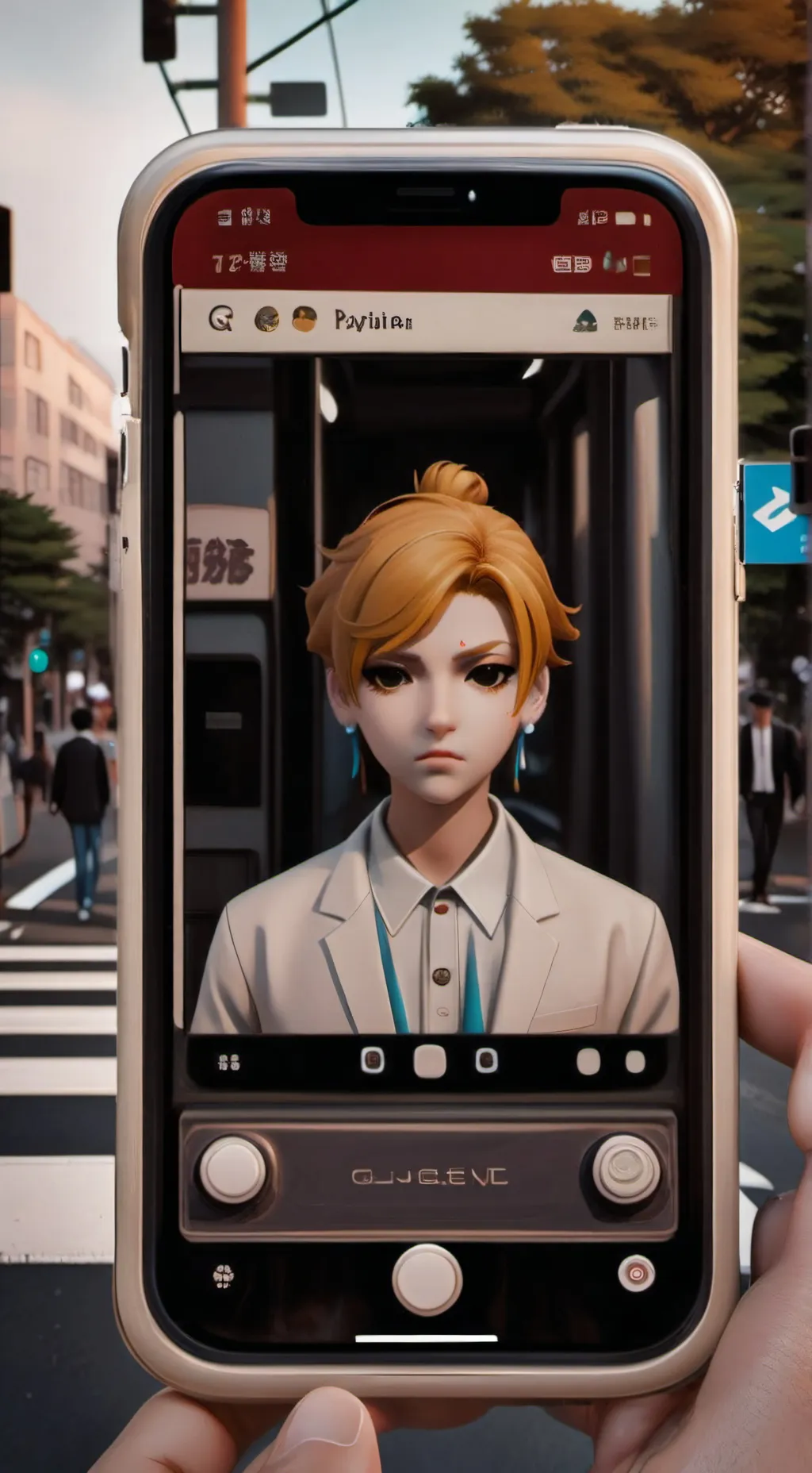 ai character: Adaoblokx background