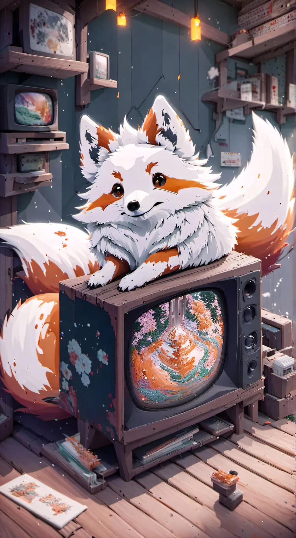 ai character: Lolbit background