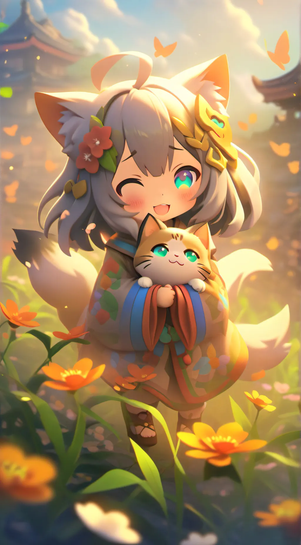 ai character: Max background