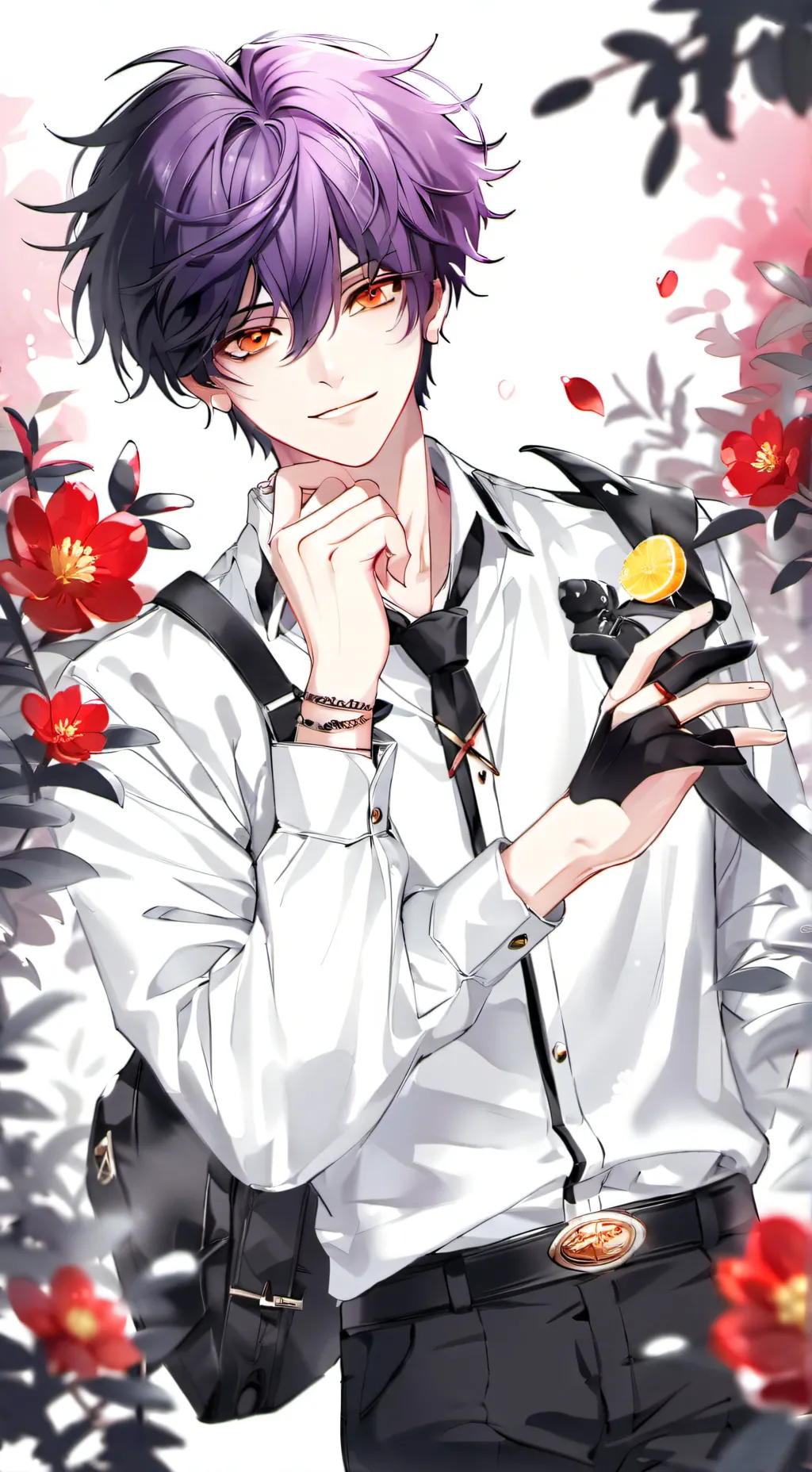 ai character: Leo background