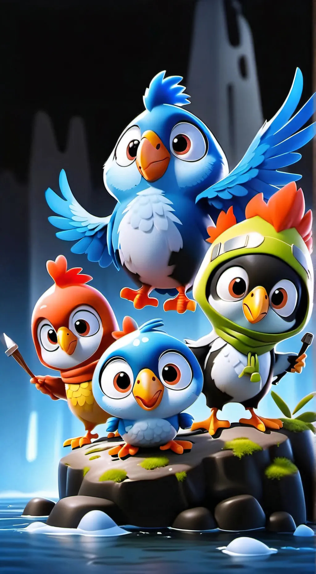 ai character: Top wing team background