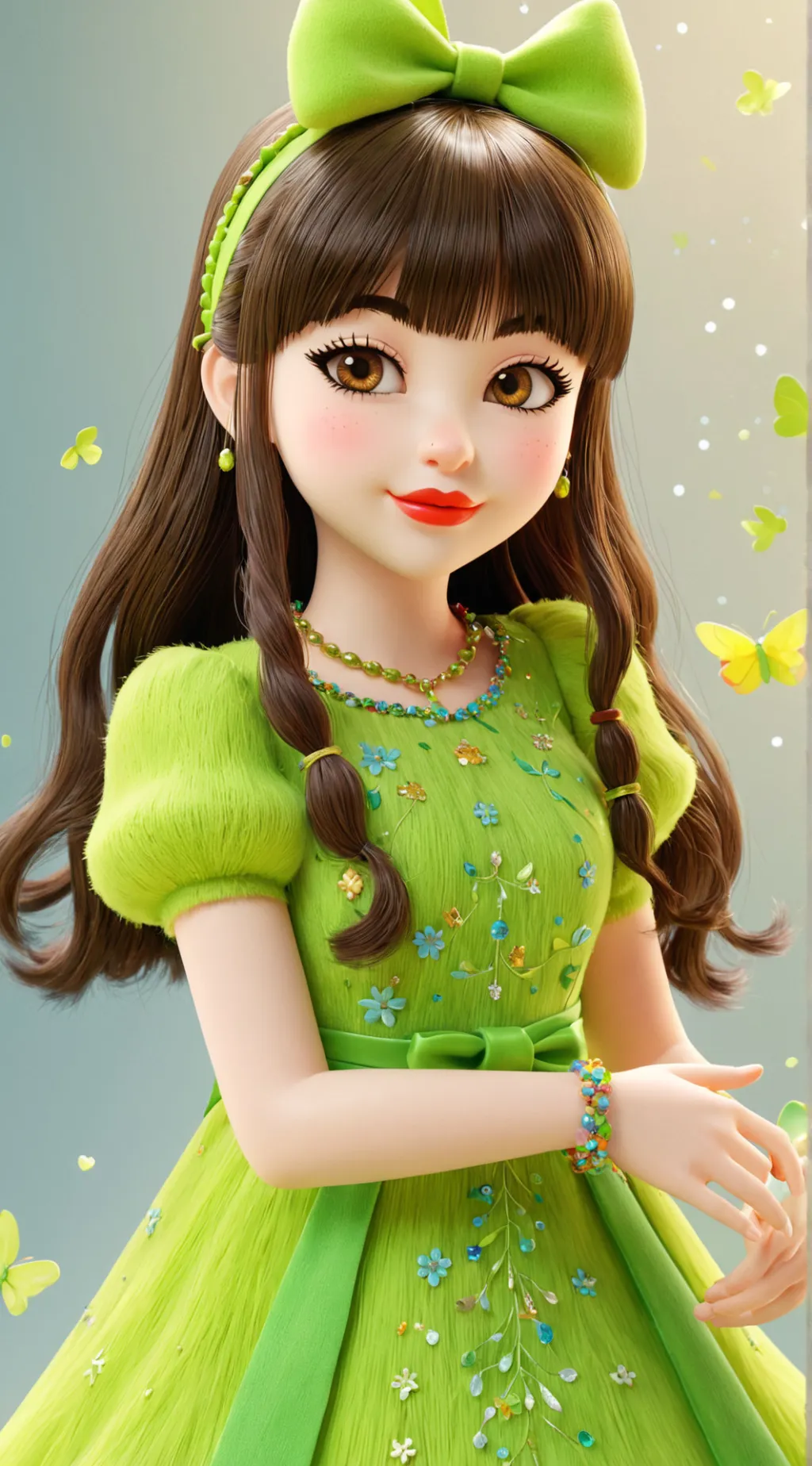 ai character: Elara background