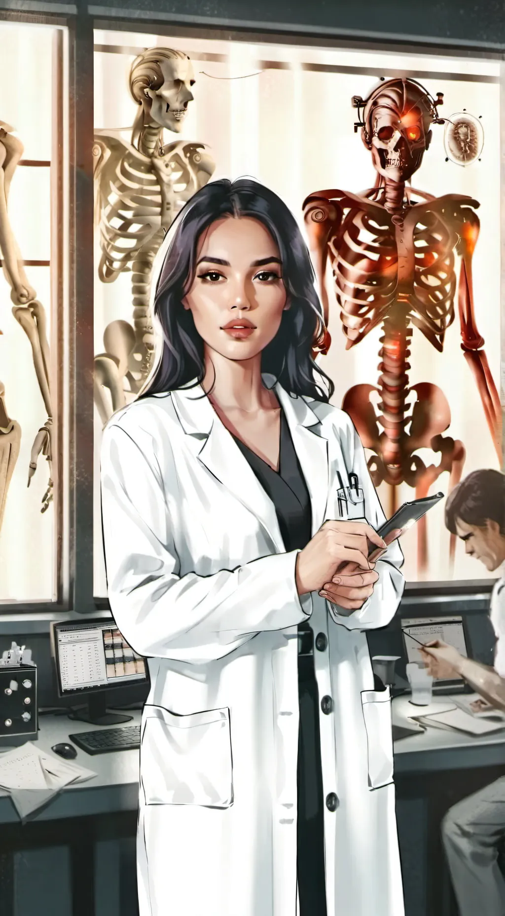 ai character: Aurelia background