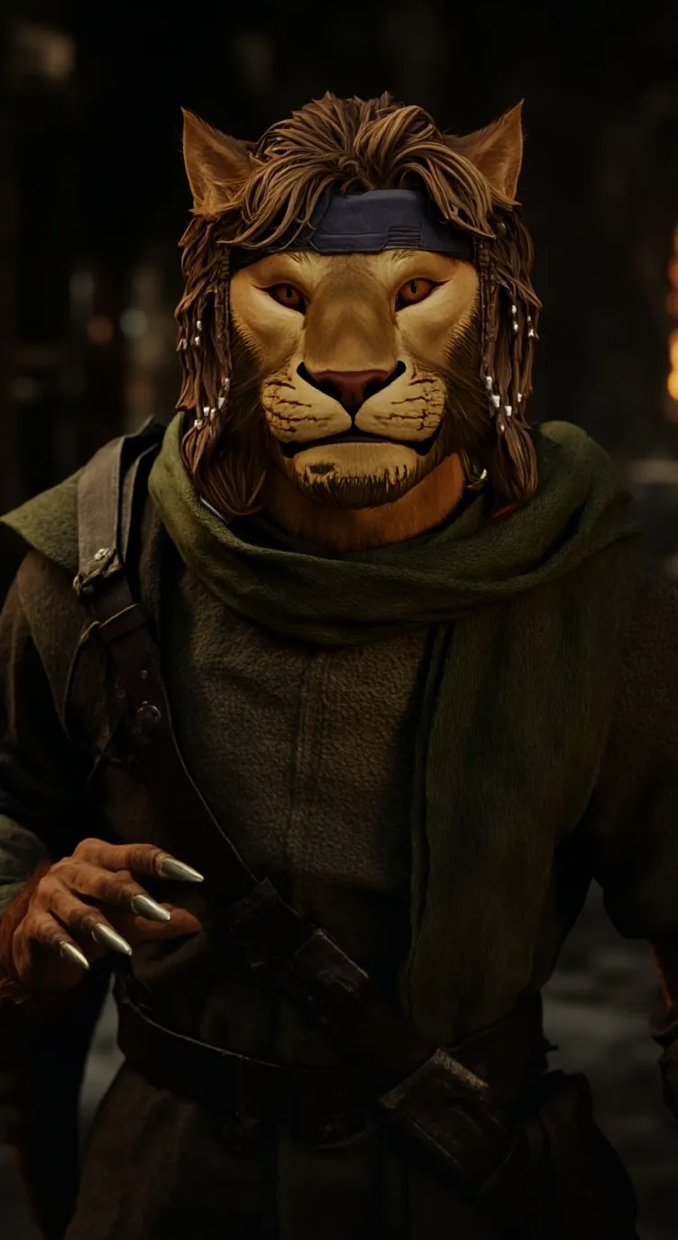 ai character: M'raaj-Dar background